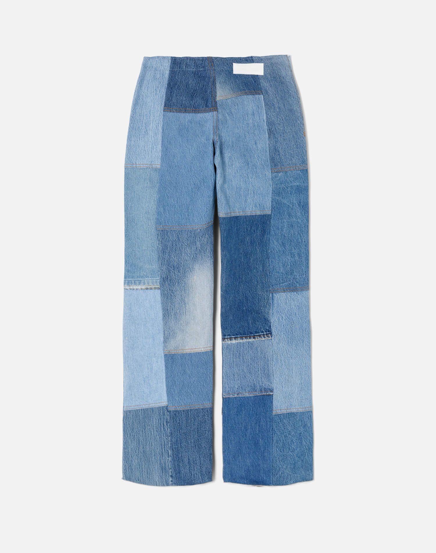 Raw Waist Patched Wide Leg - Indigo sold by Re/Done product image thumbnail 2