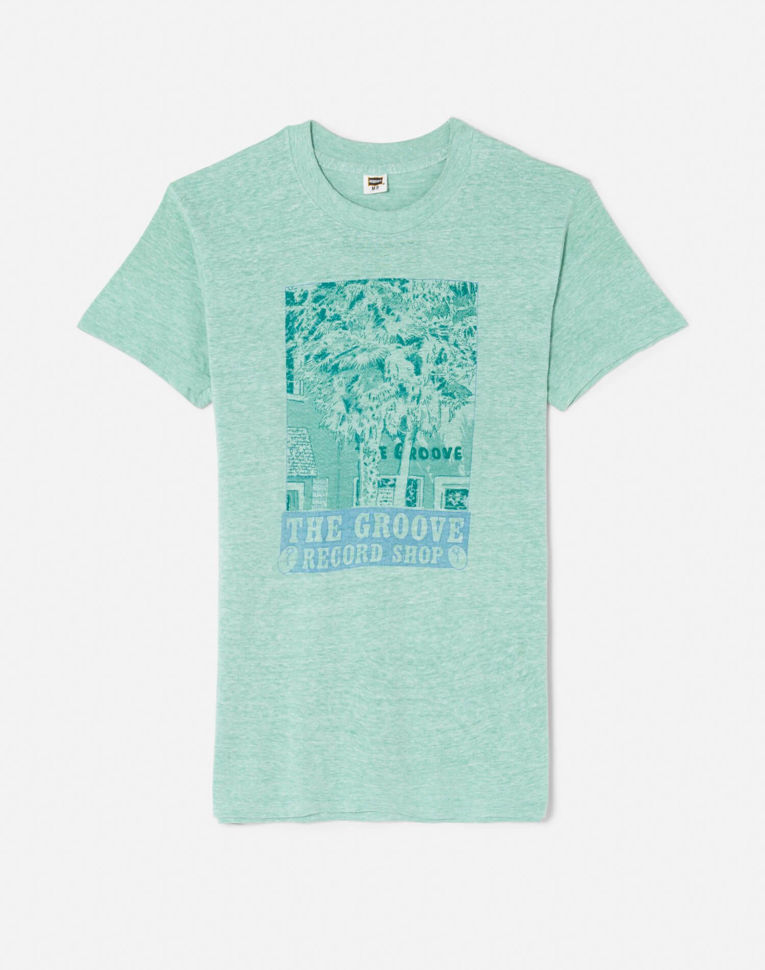 70 Hanes "Groove Record Shop" Tee -#11 sold by Re/Done