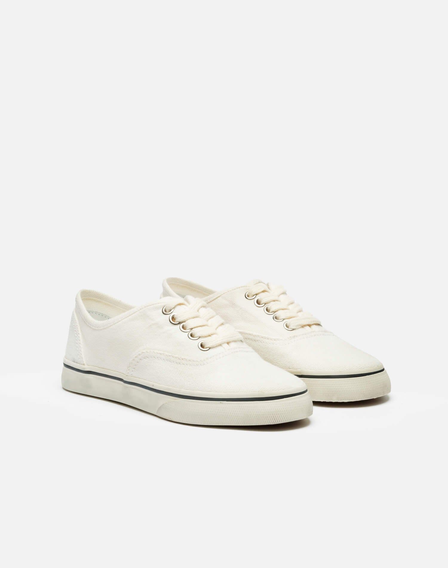 70s Low Top Skate - Washed Off White sold by Re/Done product image thumbnail 2