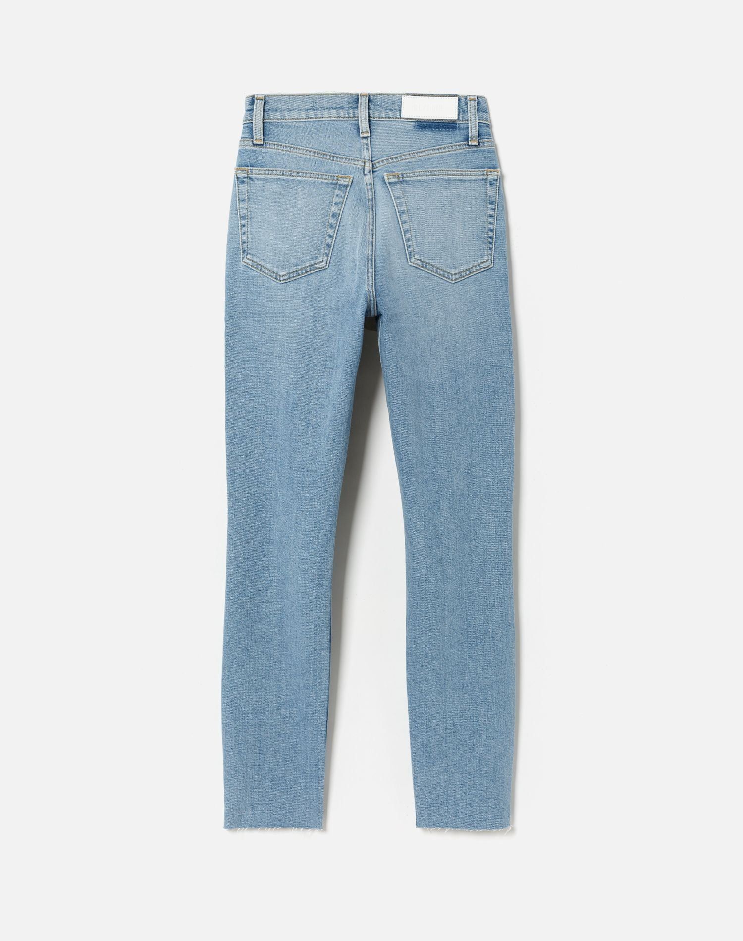 Comfort Stretch High Rise Ankle Crop - Light Dusk Destroy sold by Re/Done product image thumbnail 2