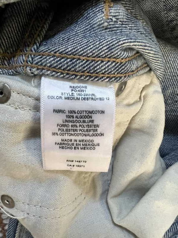 High Rise Loose Medium Destroyed 12 sold by Re/Done product image thumbnail 4