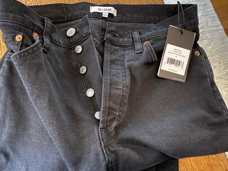 90s High Rise Ankle Crop sold by Re/Done product image thumbnail 4
