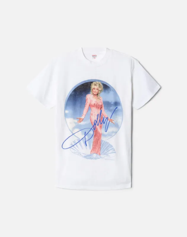 80s Dolly Parton Tee sold by Re/Done