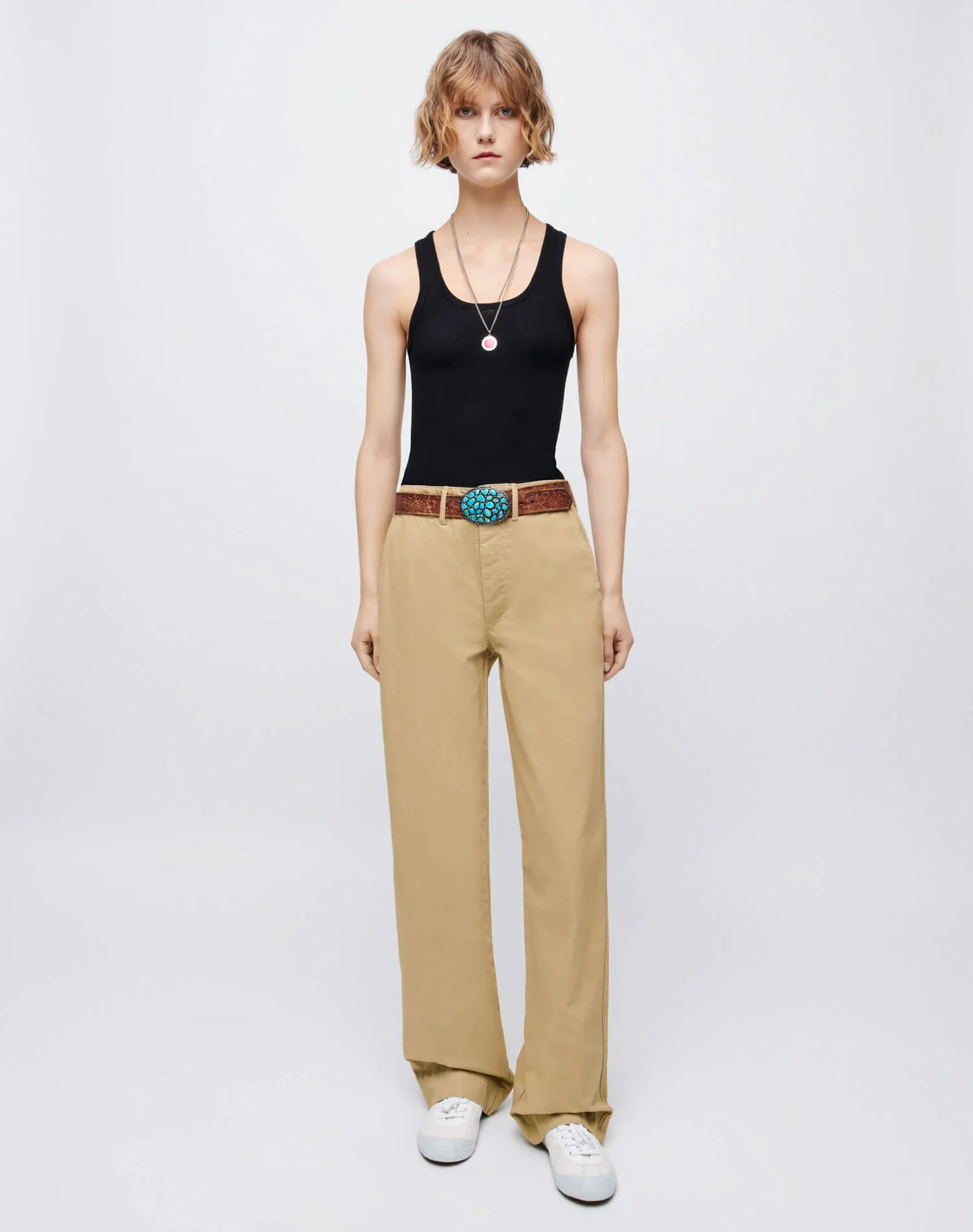 90s Trouser - Washed Khaki sold by Re/Done product image thumbnail 4