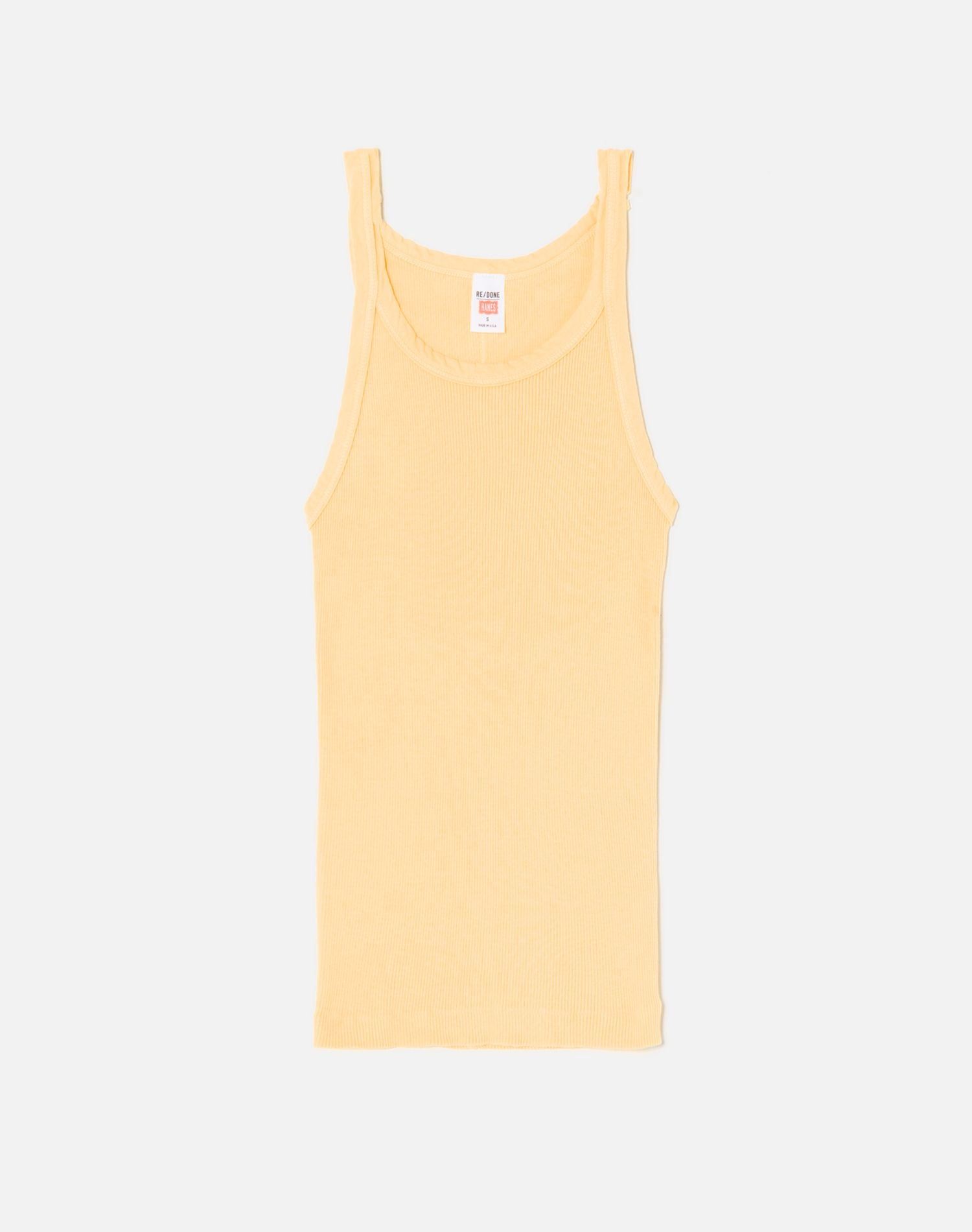 Ribbed Tank - Apricot sold by Re/Done