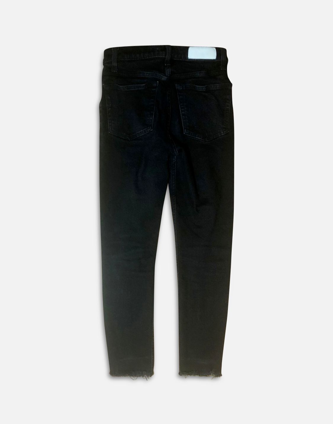 Comfort Stretch High Rise Ankle Crop - Black sold by Re/Done product image thumbnail 2