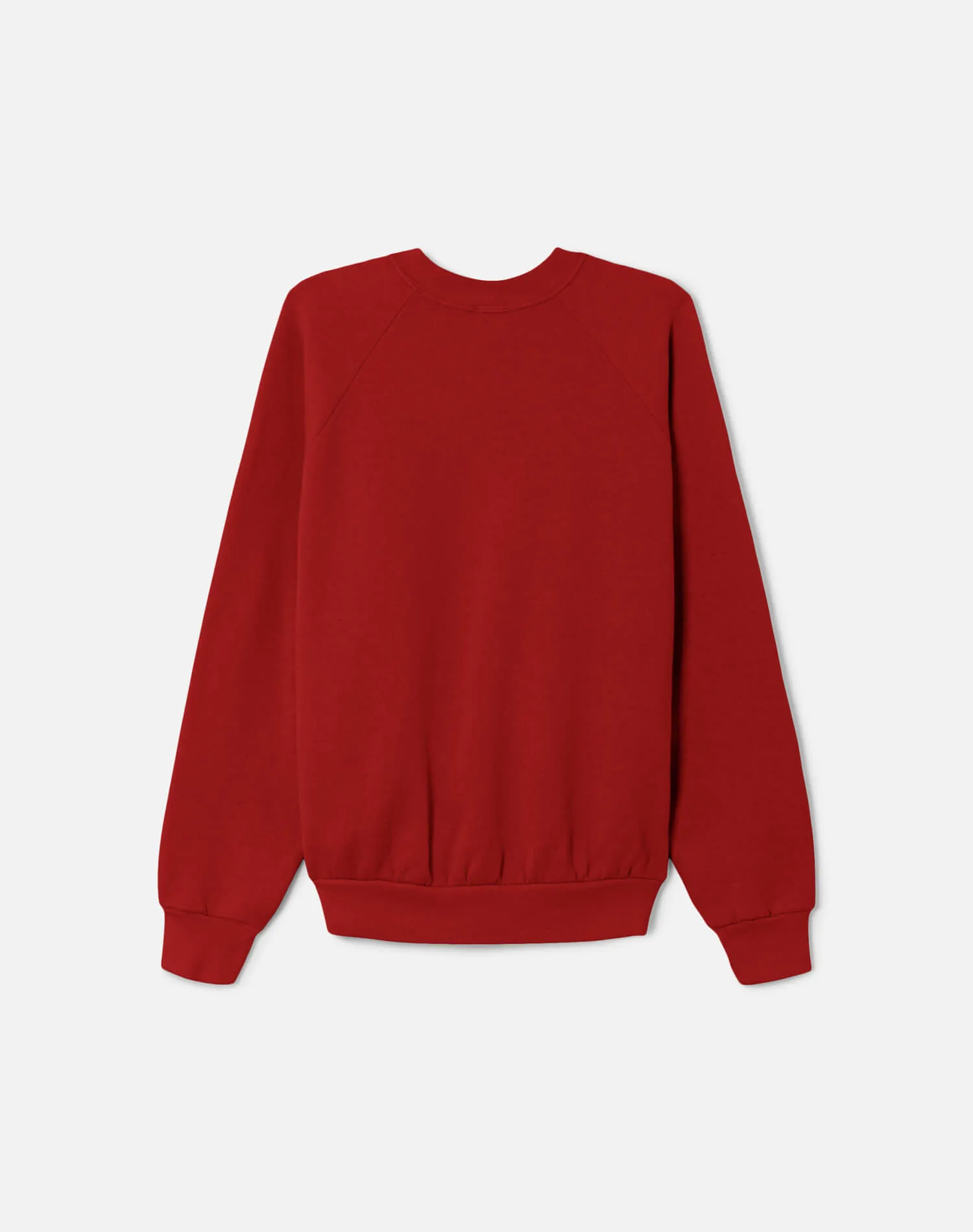 Upcycled "Little Devil" Sweatshirt in Burgundy - 11229756 sold by Re/Done product image thumbnail 2