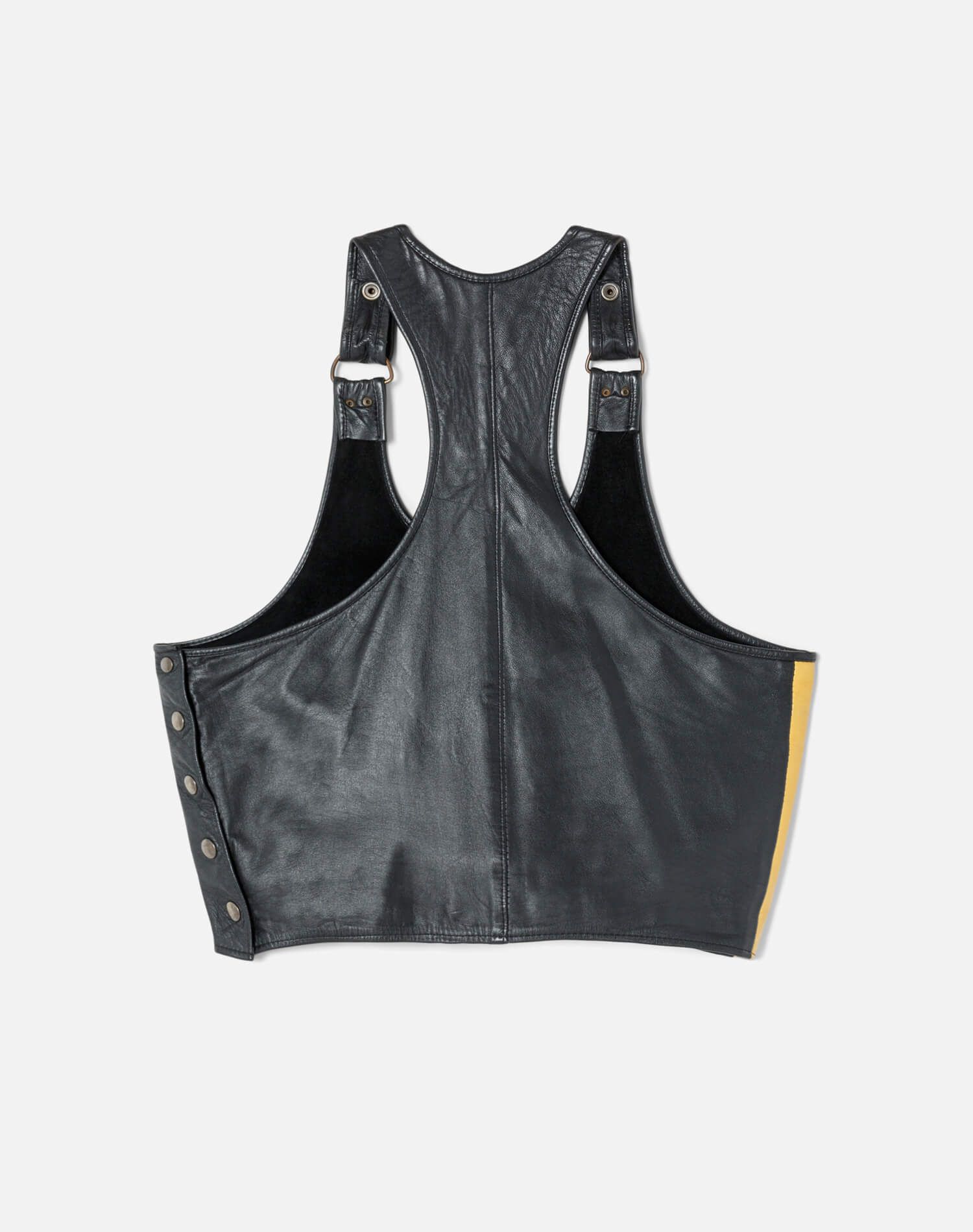 90s Leather Biker Top sold by Re/Done product image thumbnail 2