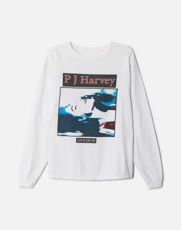 1995 PJ Harvey Long Sleeve Tee sold by Re/Done
