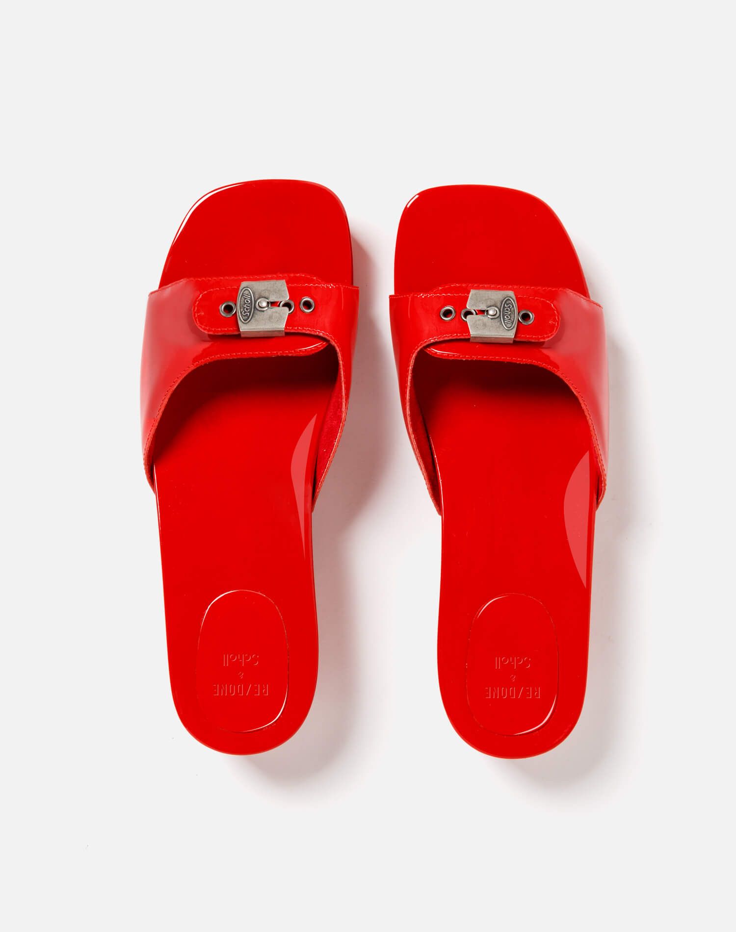 Scholl Clog Sandal - Red Patent sold by Re/Done product image thumbnail 3