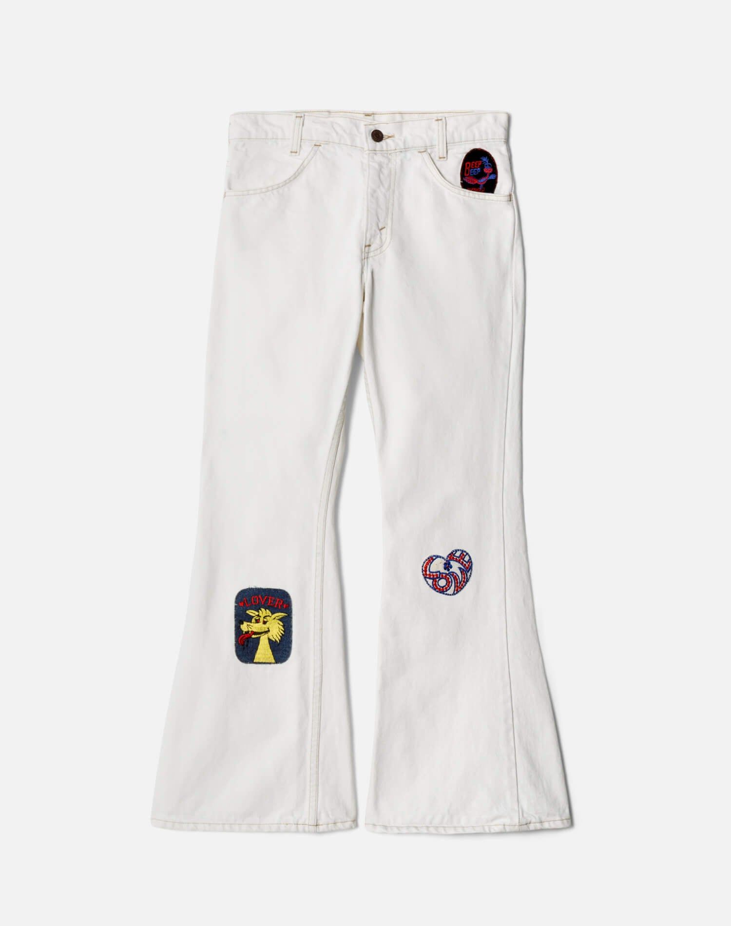 70s Patch Levi's sold by Re/Done