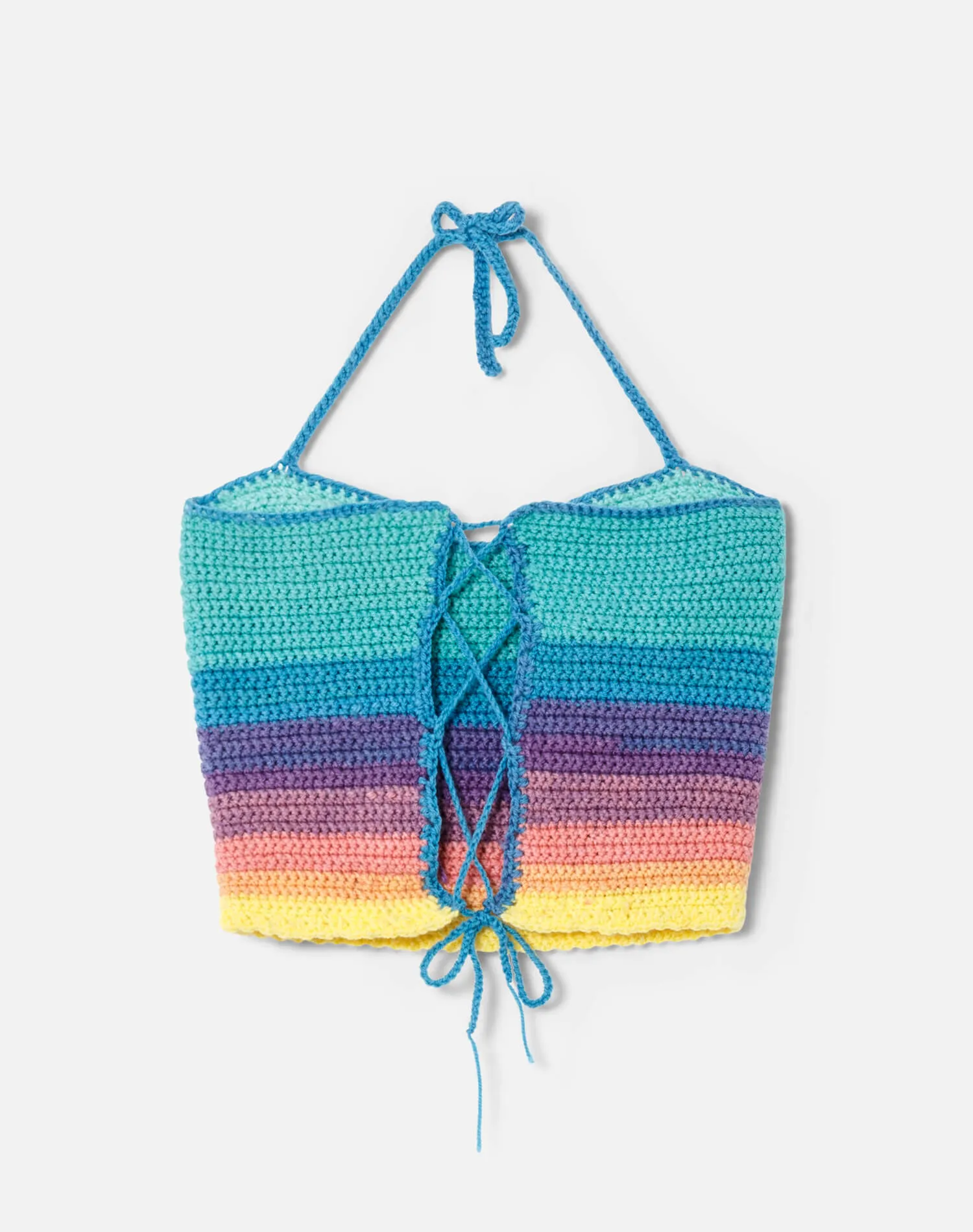 70s Crochet Halter Top sold by Re/Done product image thumbnail 2