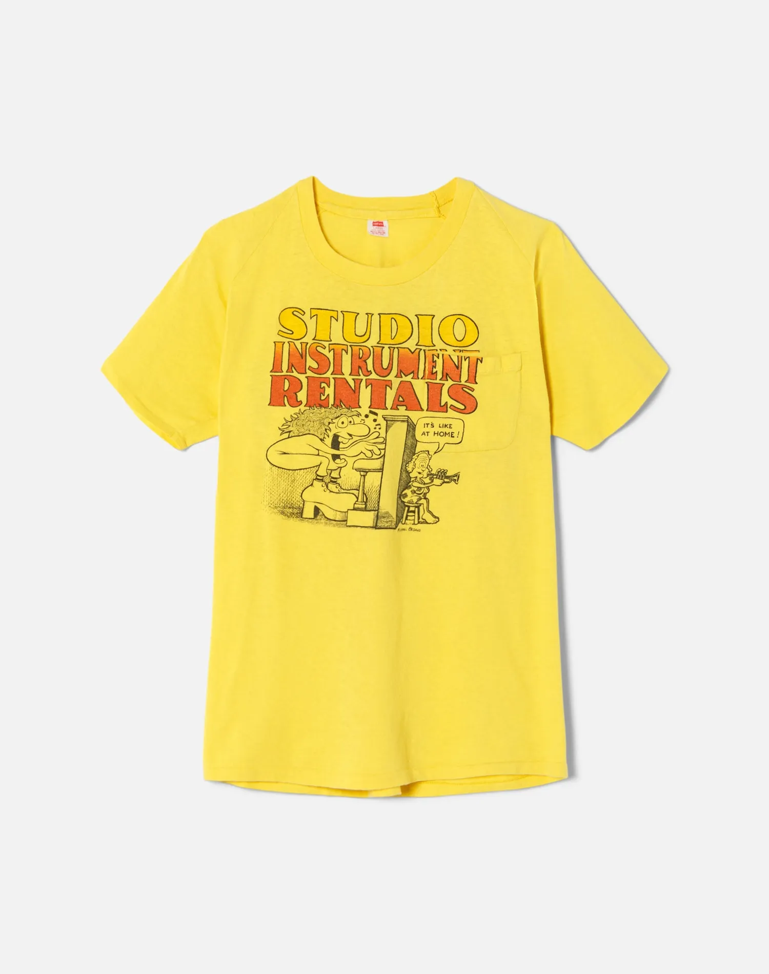 70s Hanes Sir Rentals Tee -#9 sold by Re/Done