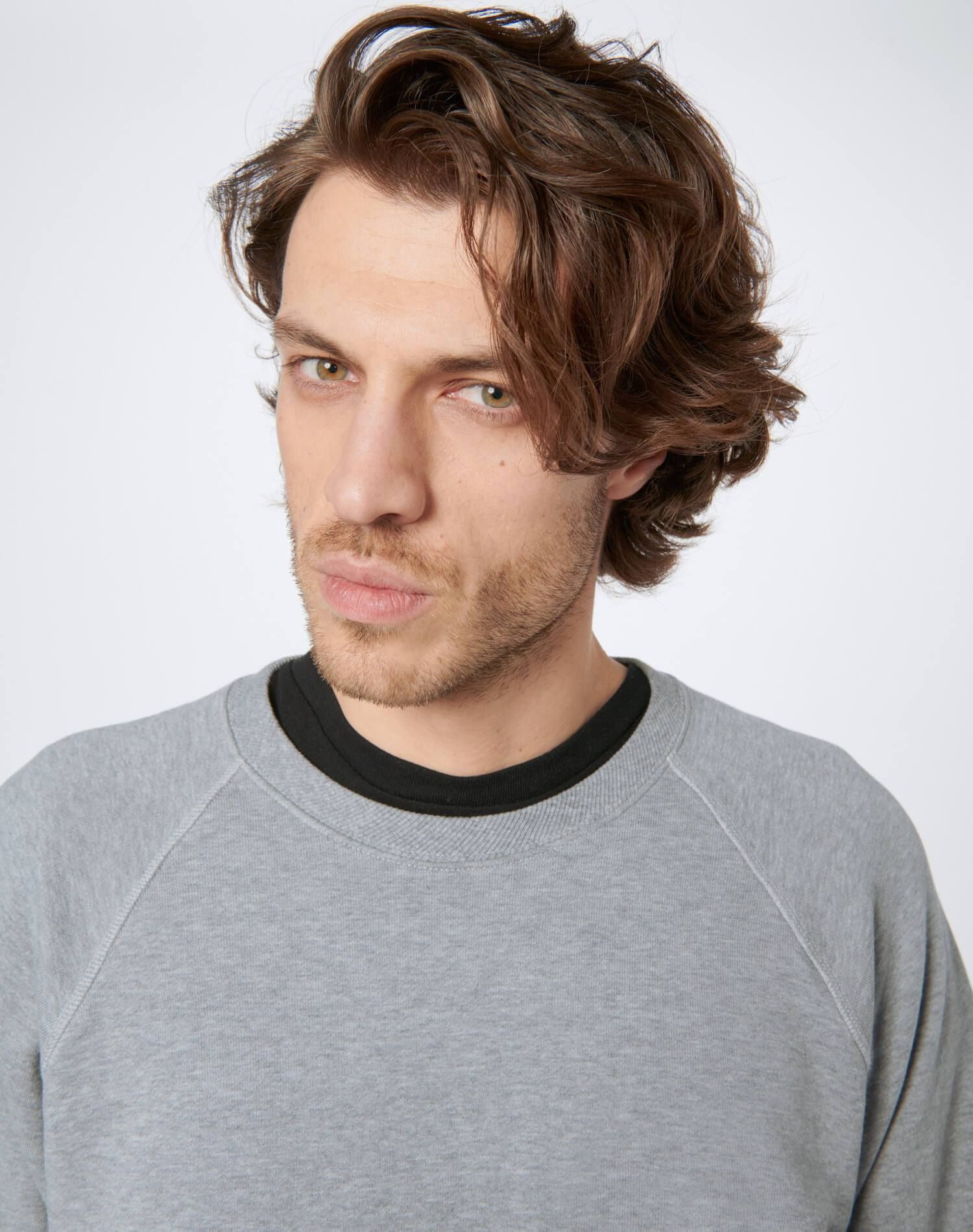 50s Crewneck Sweatshirt - Heather Grey sold by Re/Done product image thumbnail 7