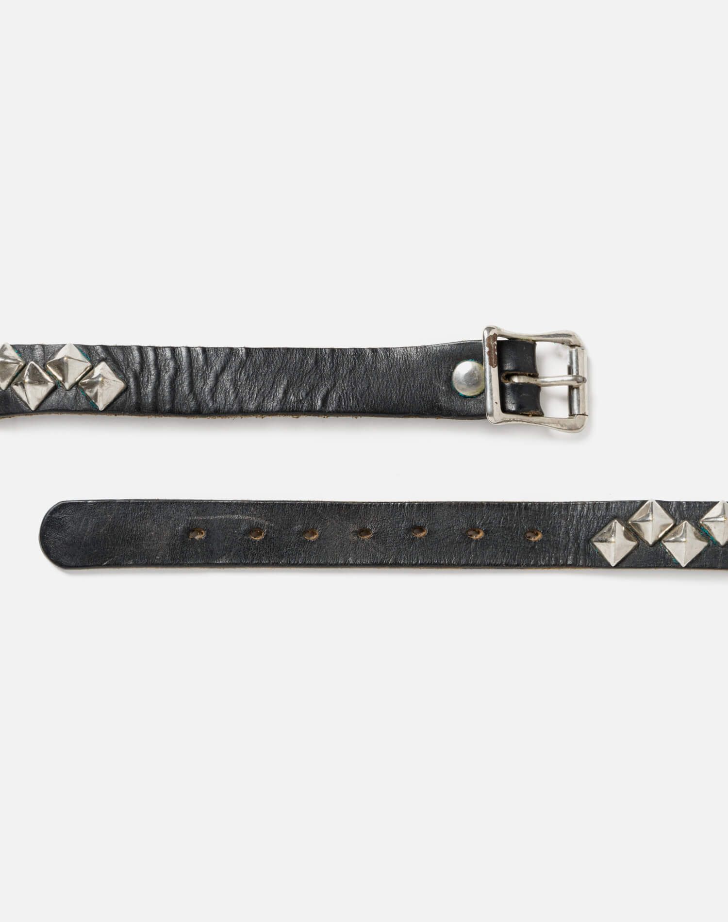 70s Pyramid Stud Black Belt sold by Re/Done product image thumbnail 2