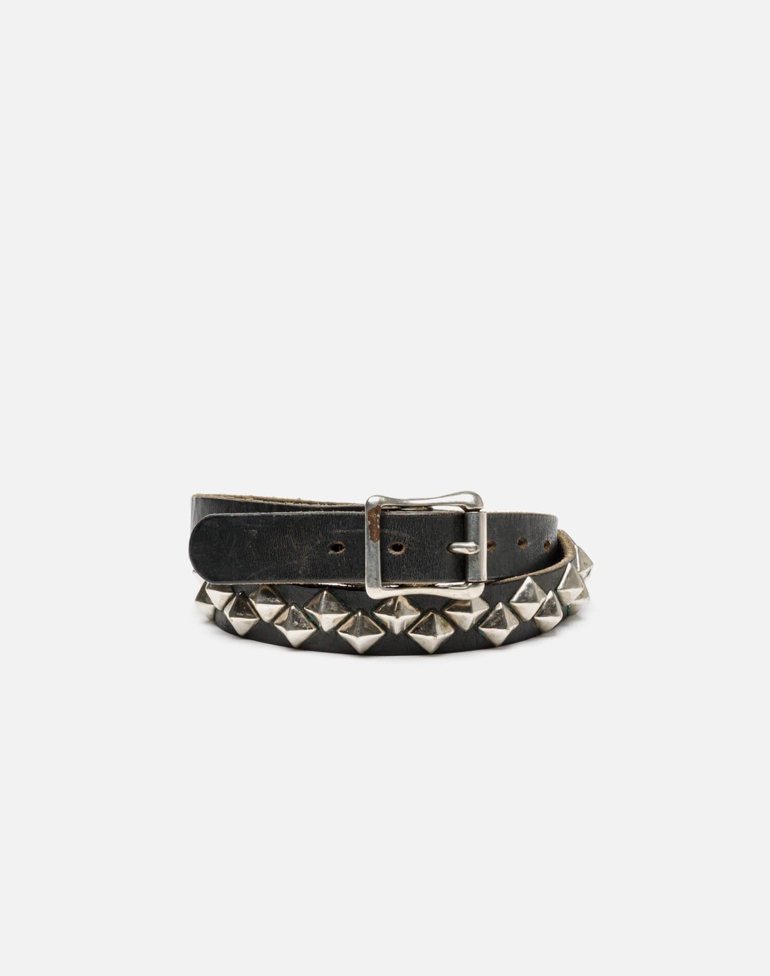 70s Pyramid Stud Black Belt sold by Re/Done product image thumbnail 5