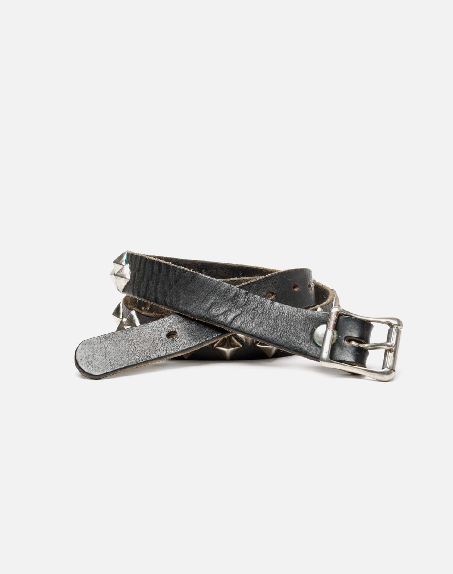 70s Pyramid Stud Black Belt sold by Re/Done product image thumbnail 3