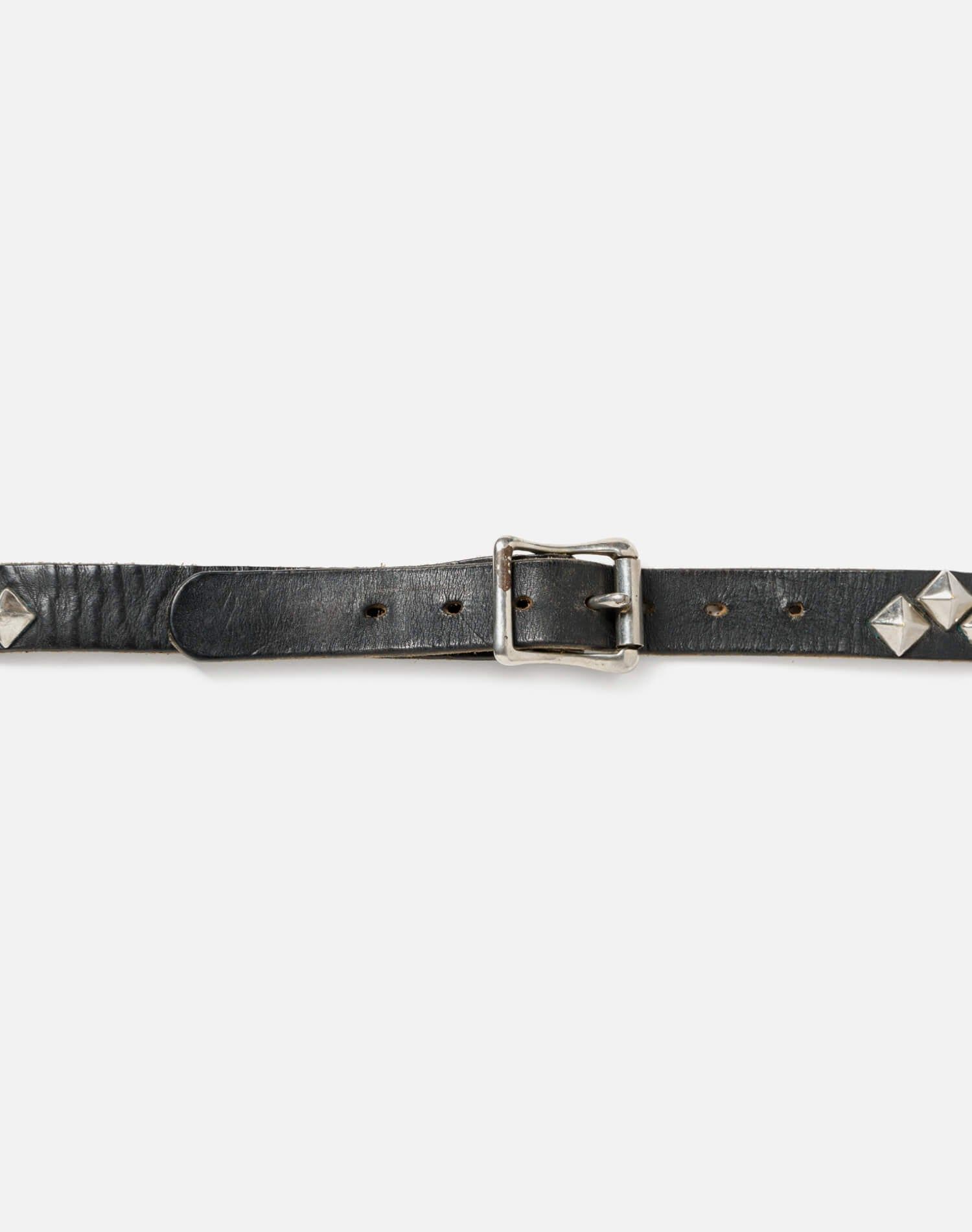 70s Pyramid Stud Black Belt sold by Re/Done product image thumbnail 4