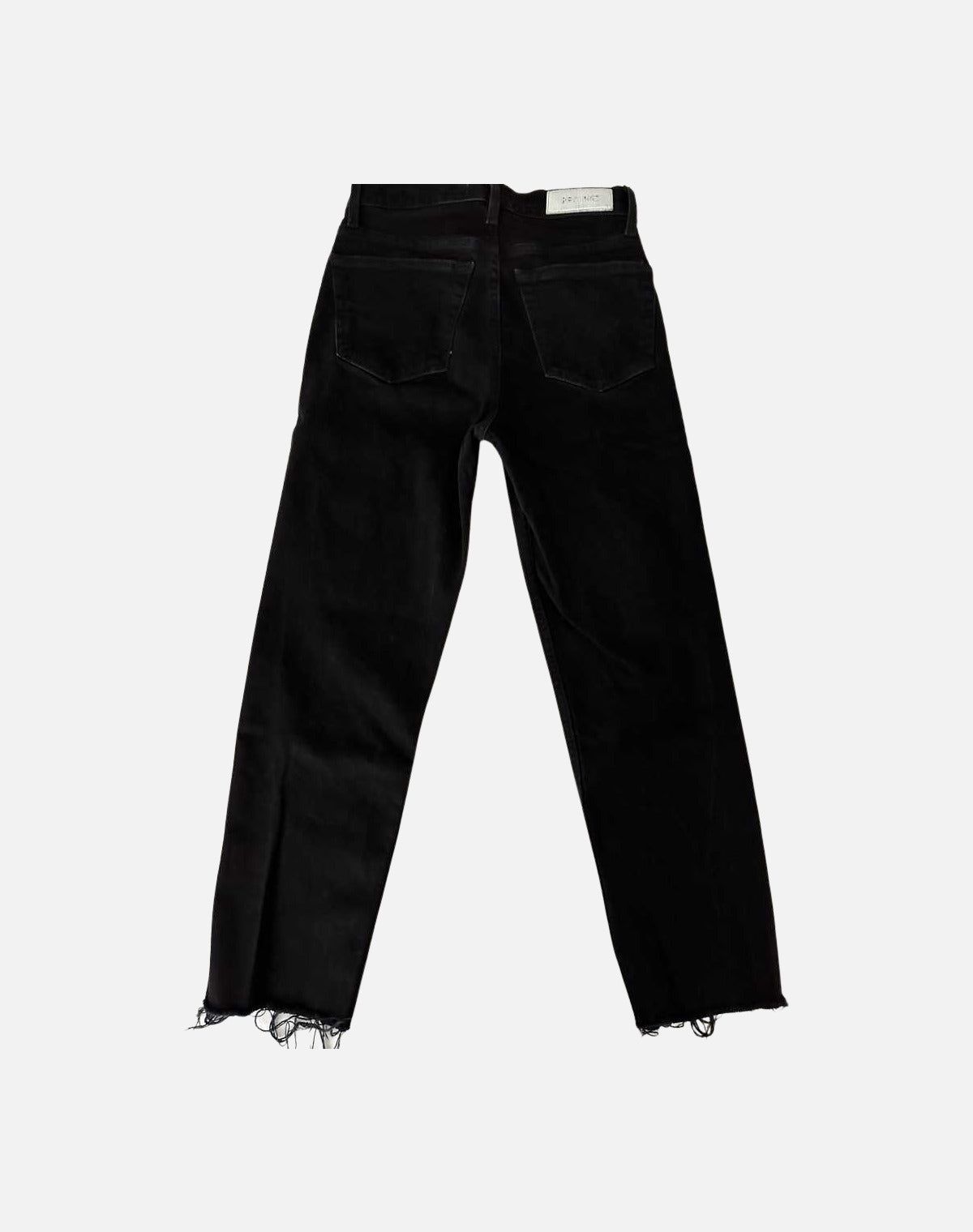 Comfort Stretch High Rise Stove Pipe - Jet Black sold by Re/Done product image thumbnail 2