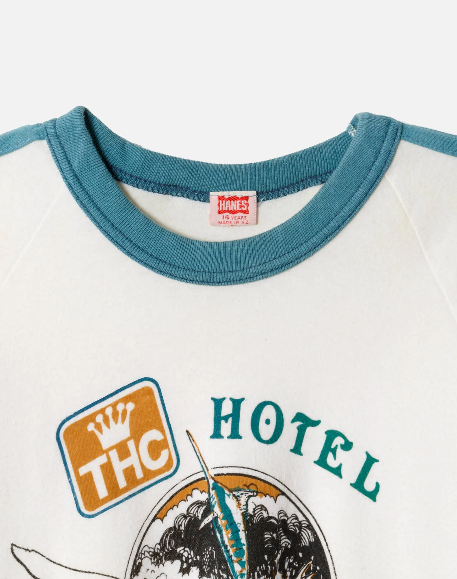 60s Hanes THC Hotel Tee sold by Re/Done product image thumbnail 3