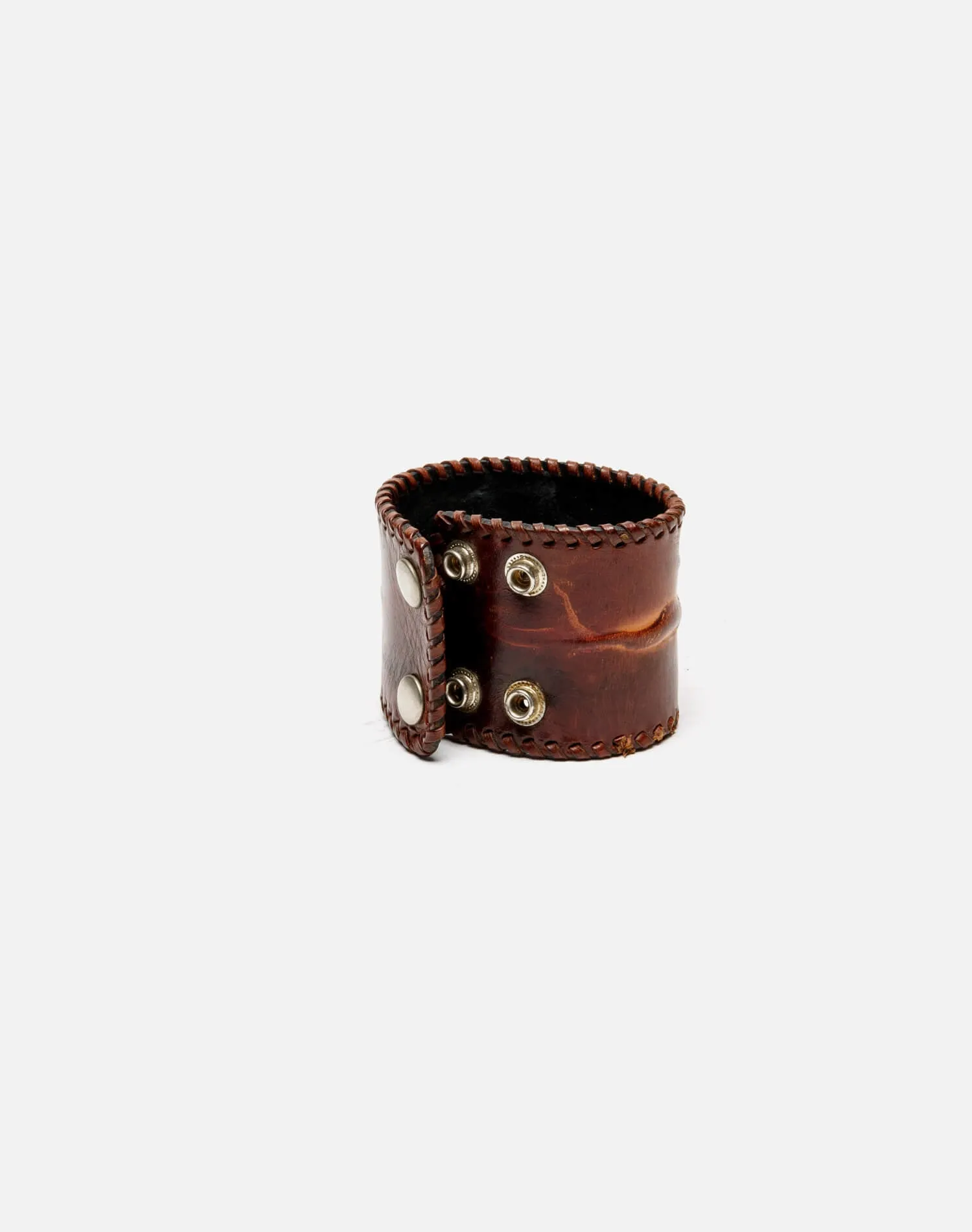 70s Leather Turquoise Cuff sold by Re/Done product image thumbnail 3