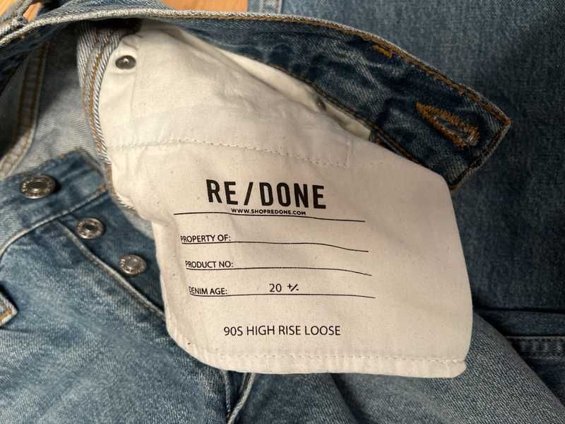 High Rise Loose - Medium Vain sold by Re/Done product image thumbnail 7