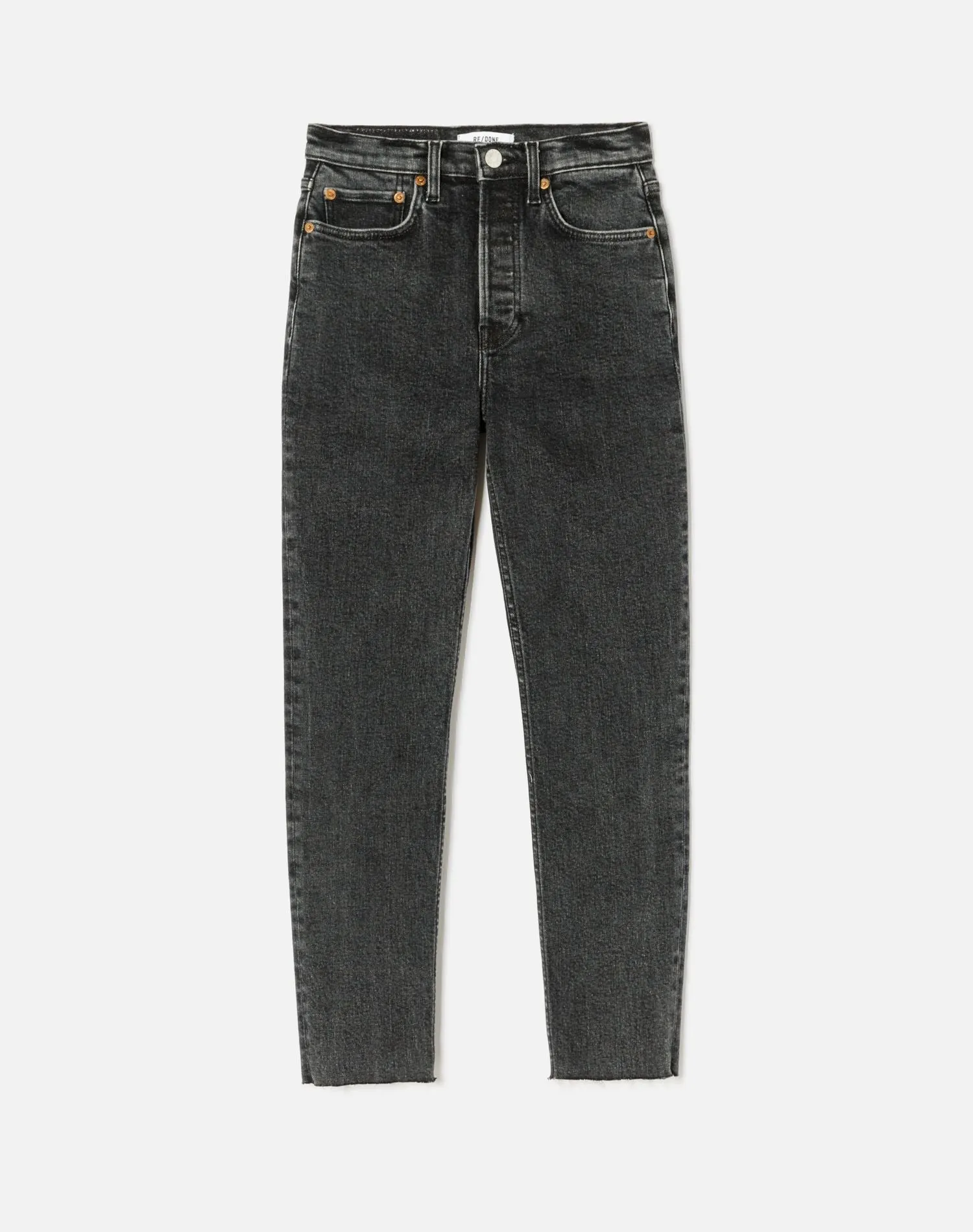 Extra Stretch High Rise Ankle Crop - Stoned Noir sold by Re/Done