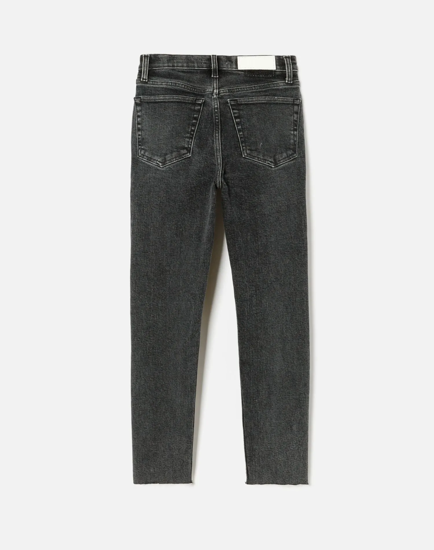 Extra Stretch High Rise Ankle Crop - Stoned Noir sold by Re/Done product image thumbnail 2