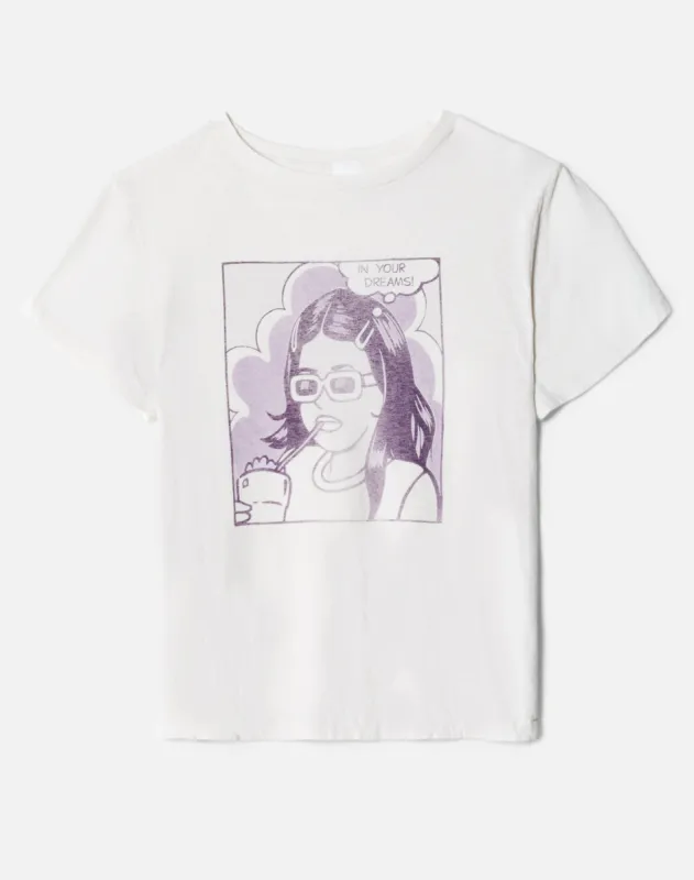 Classic "In Your Dreams" Tee - Vintage White sold by Re/Done