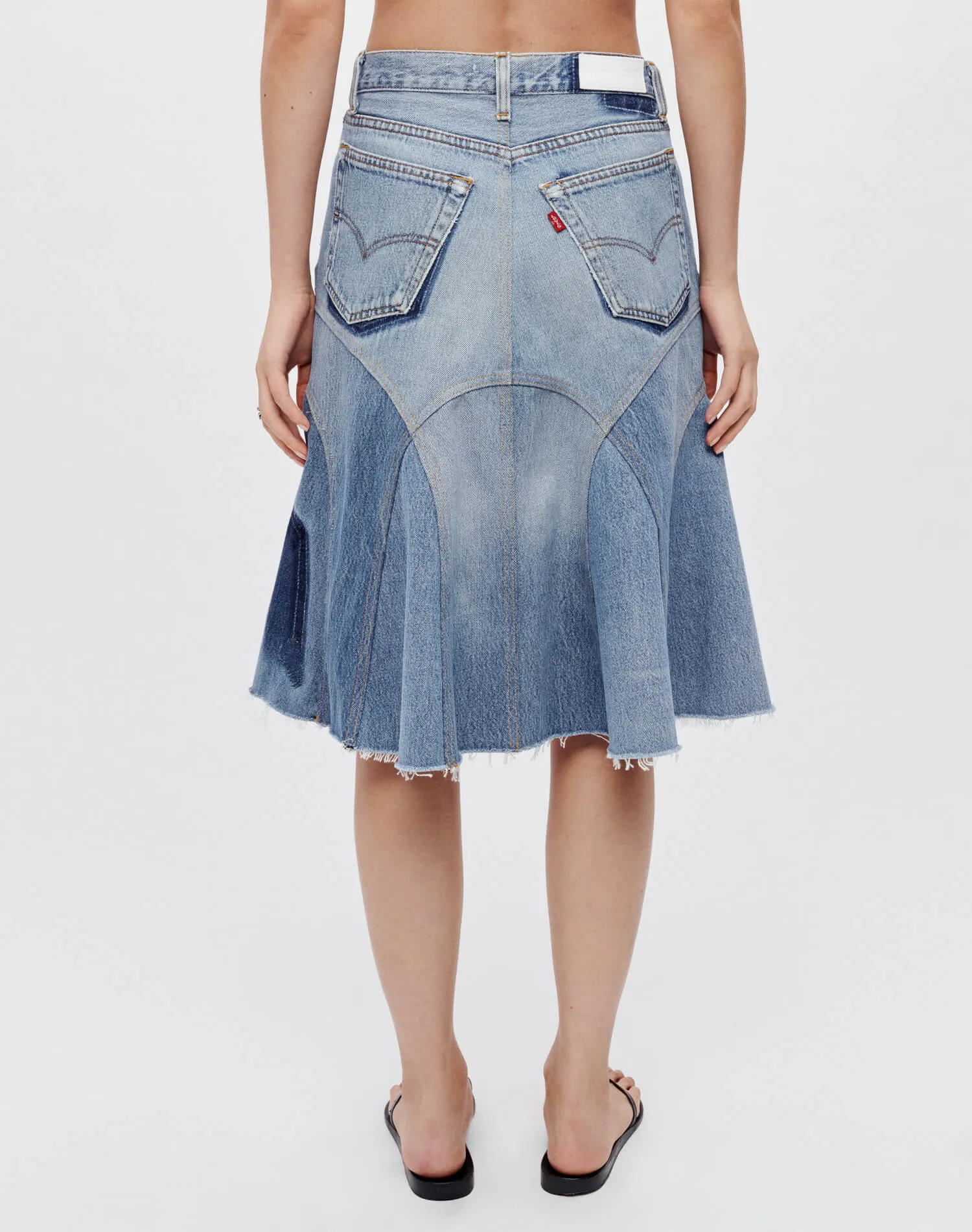 Levi's Engineered Seamed Skirt sold by Re/Done product image thumbnail 4
