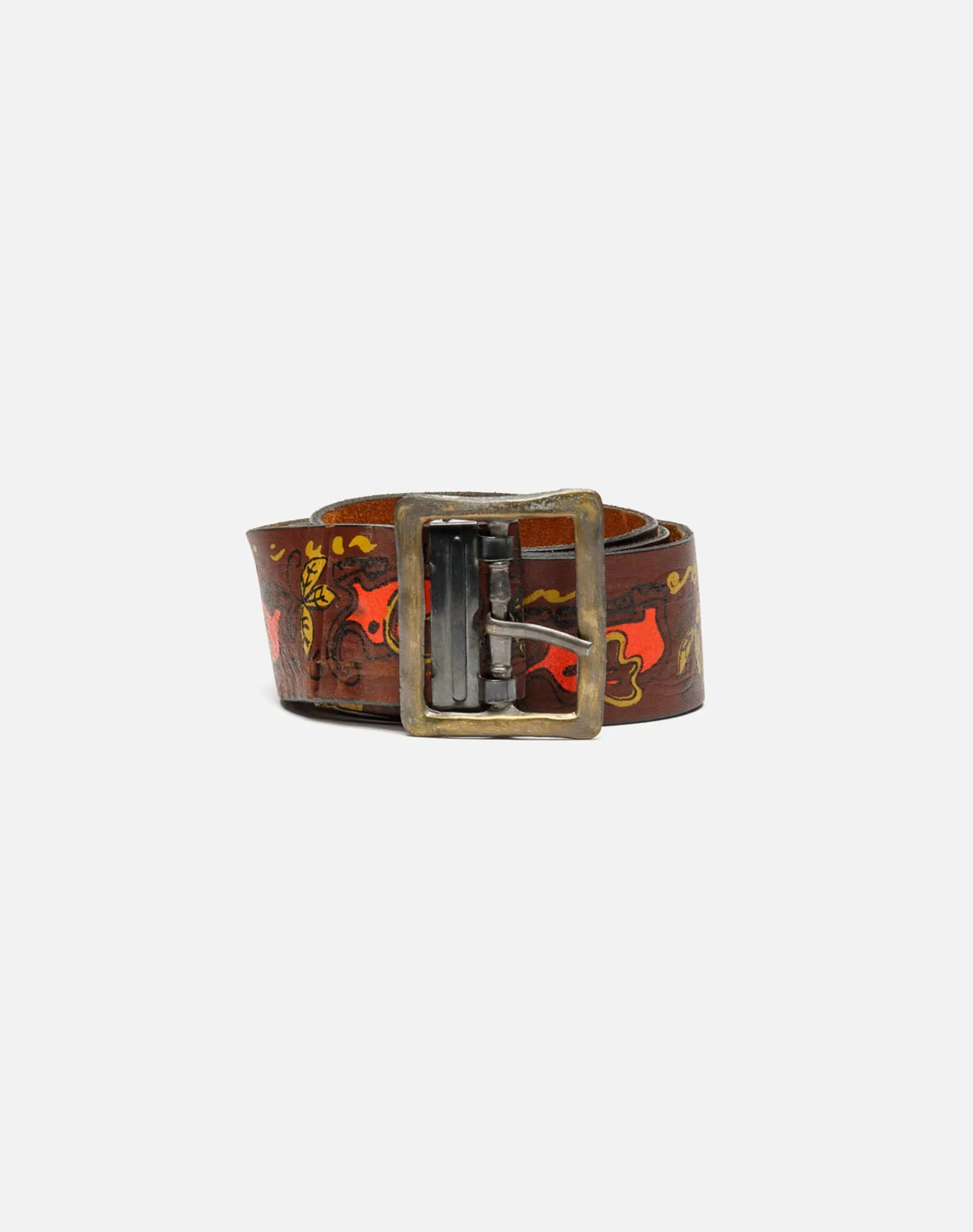 70s Painted Elephant Belt sold by Re/Done