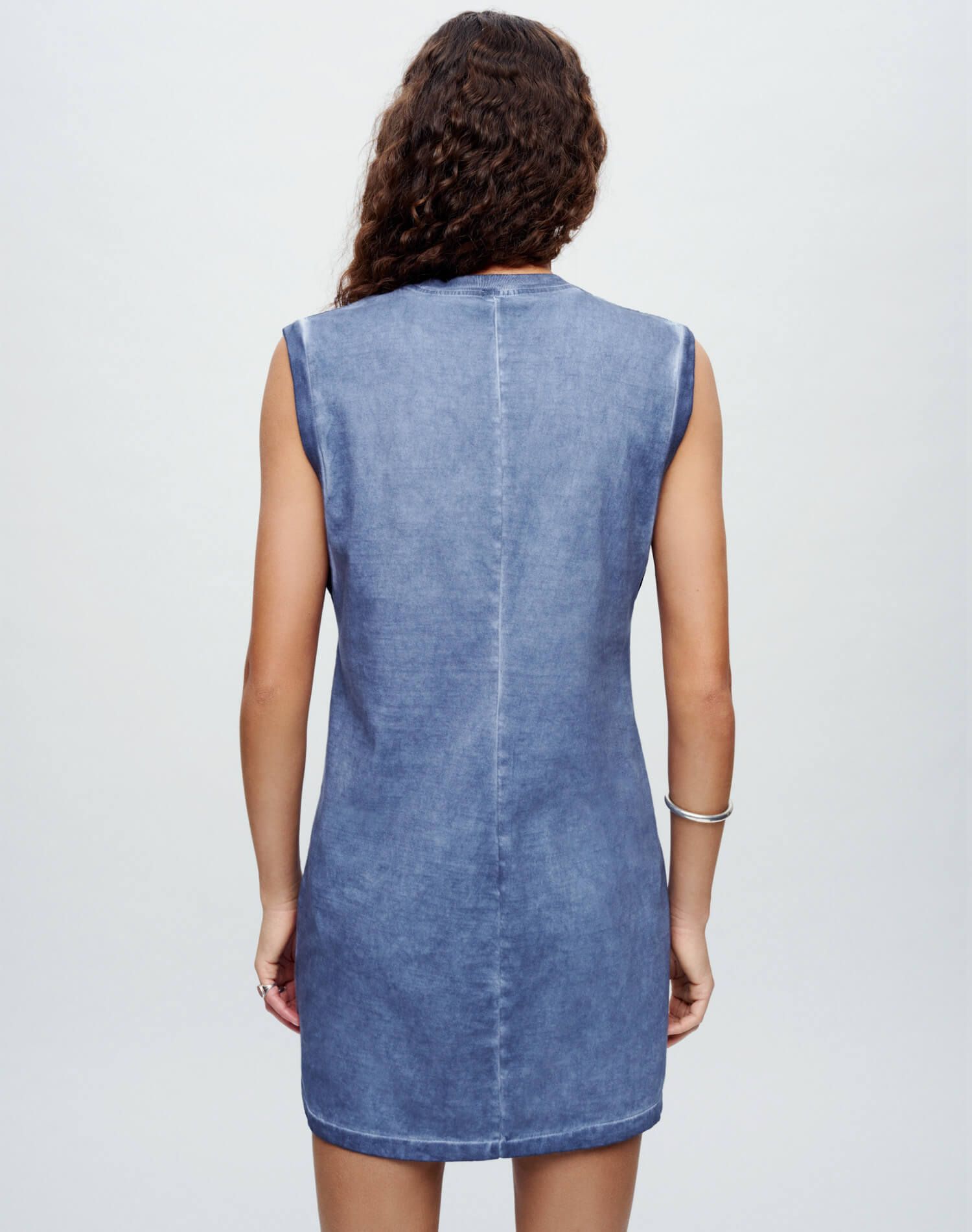 Hanes Muscle Tank Dress - Blue Haze sold by Re/Done product image thumbnail 3