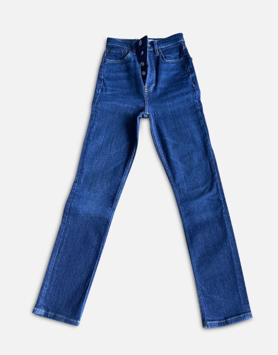 Re/Done Originals Ultra High Rise Ankle Crop sold by Re/Done