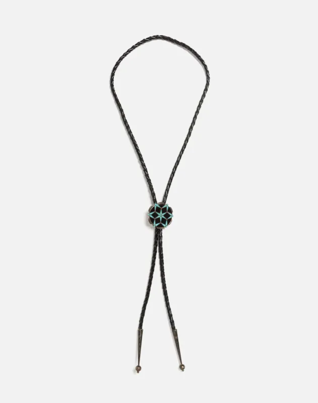 50s Sterling Bolo Tie sold by Re/Done