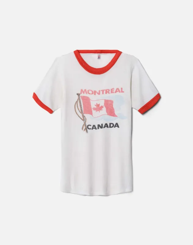 60s Montreal Canada Tee sold by Re/Done