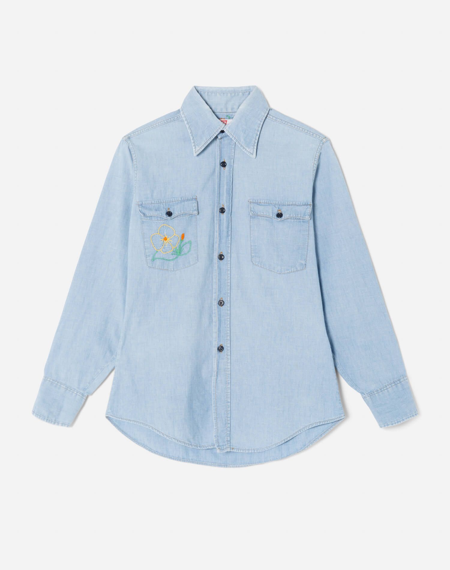 70s Levi's Denim Shirt - #651 sold by Re/Done