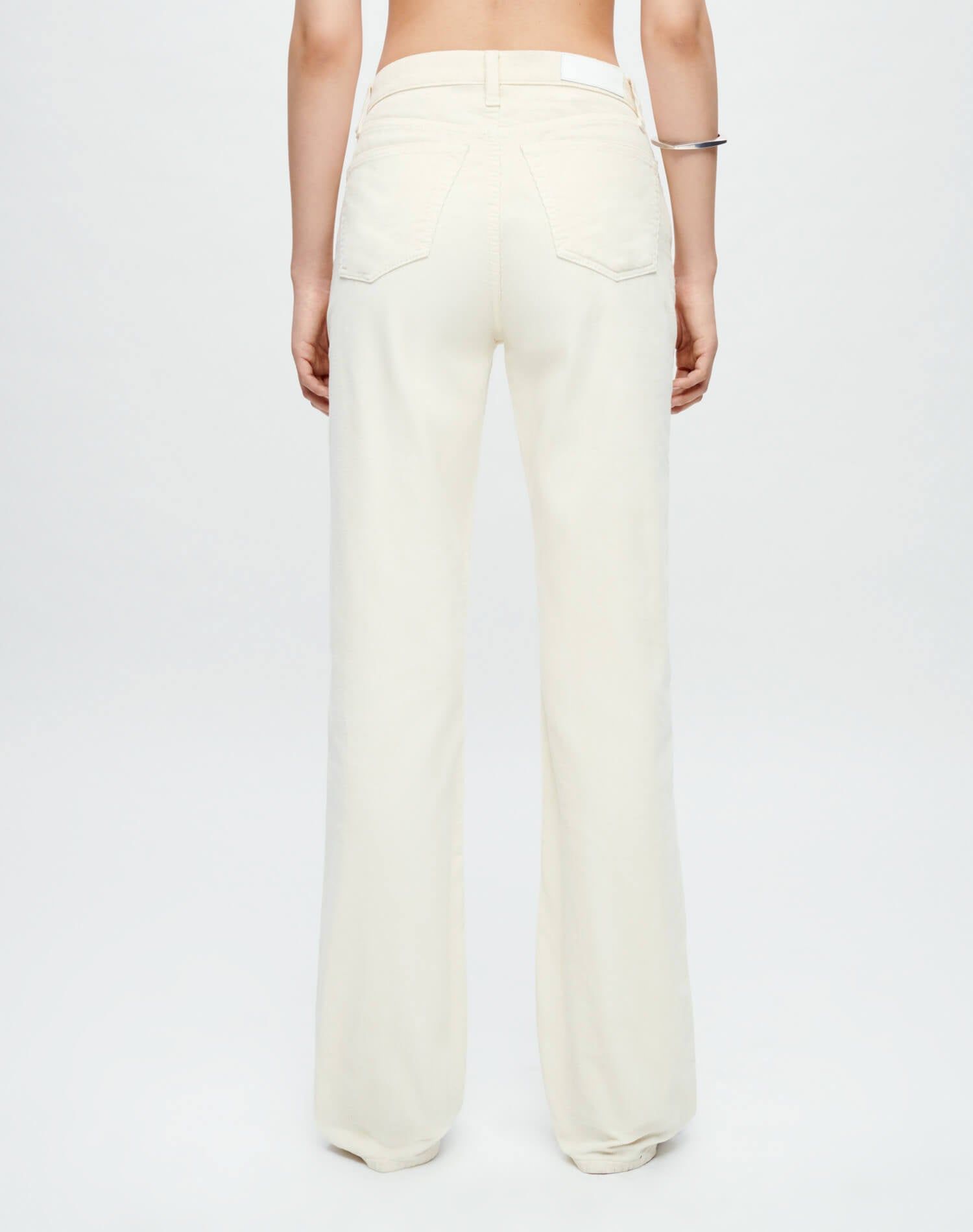 70s Corduroy Bootcut - Vintage Ivory sold by Re/Done product image thumbnail 4