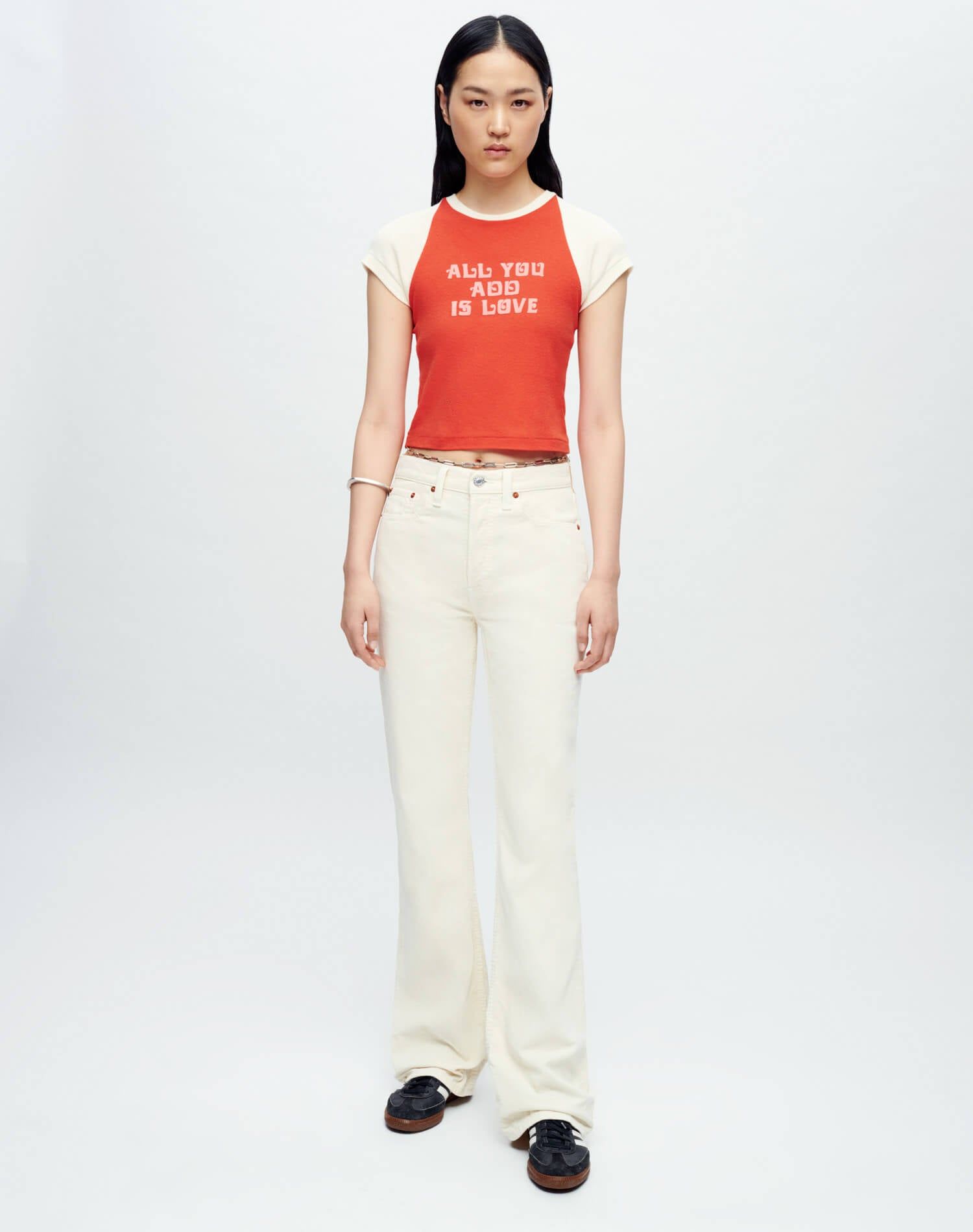 70s Corduroy Bootcut - Vintage Ivory sold by Re/Done