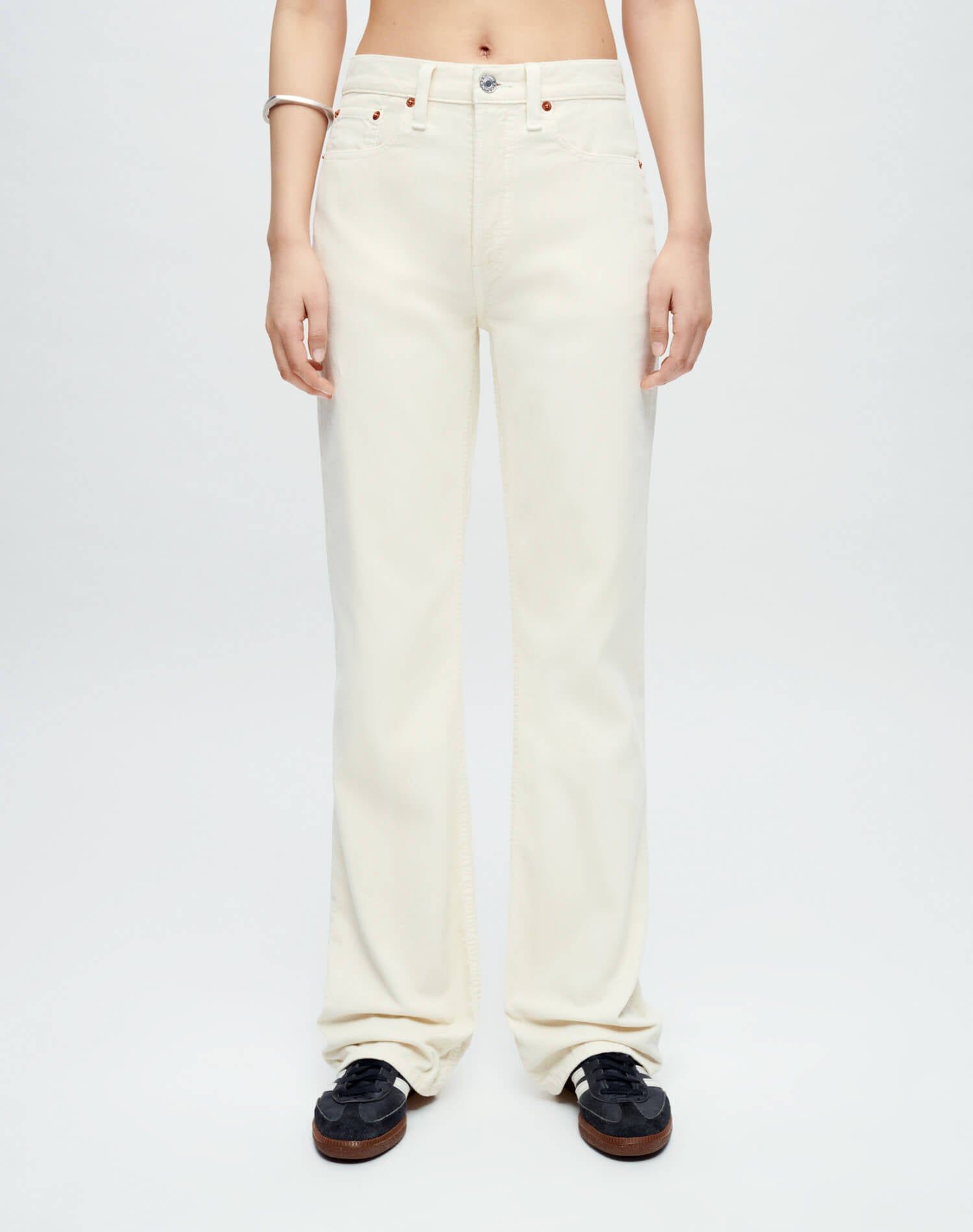 70s Corduroy Bootcut - Vintage Ivory sold by Re/Done product image thumbnail 2