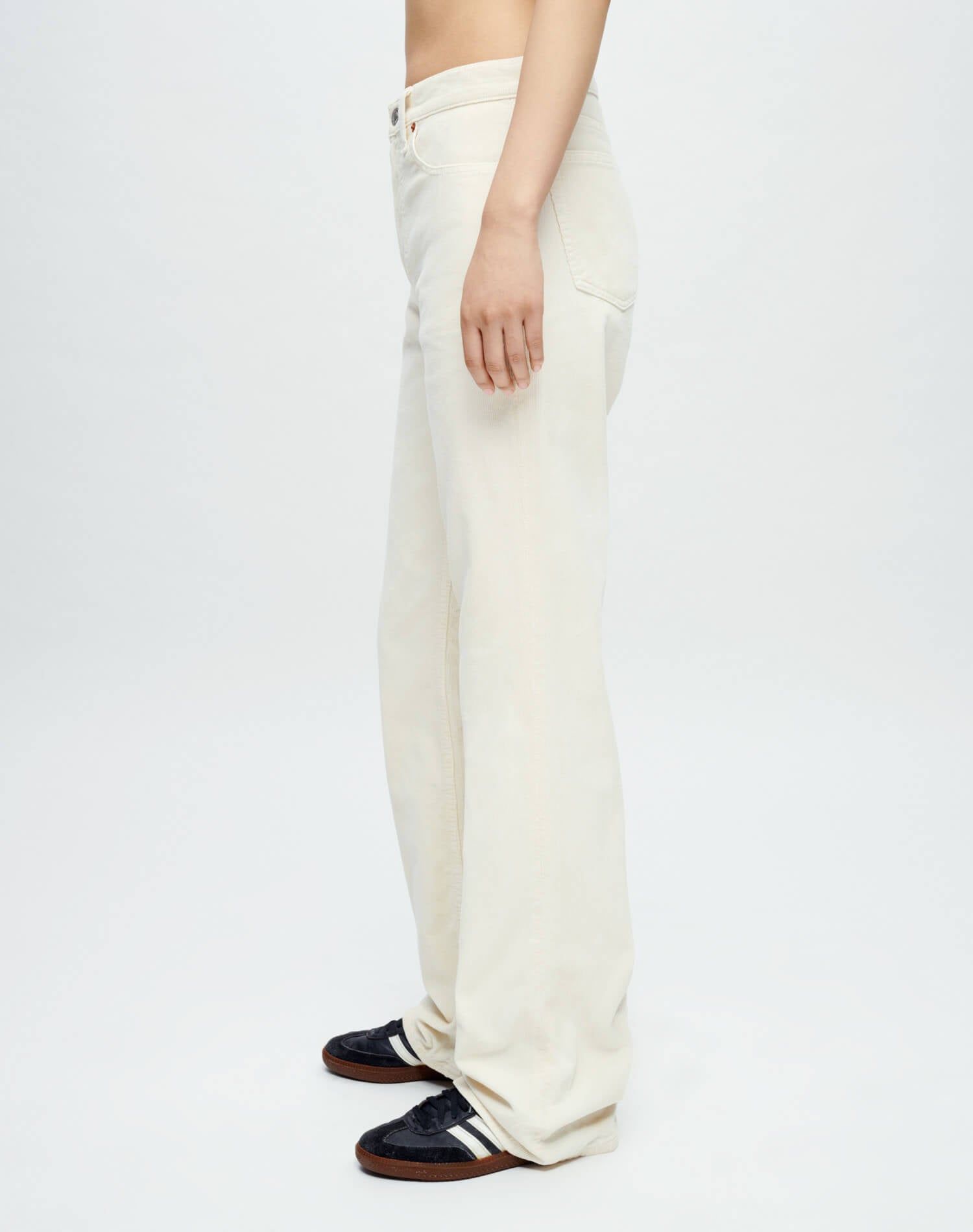 70s Corduroy Bootcut - Vintage Ivory sold by Re/Done product image thumbnail 3