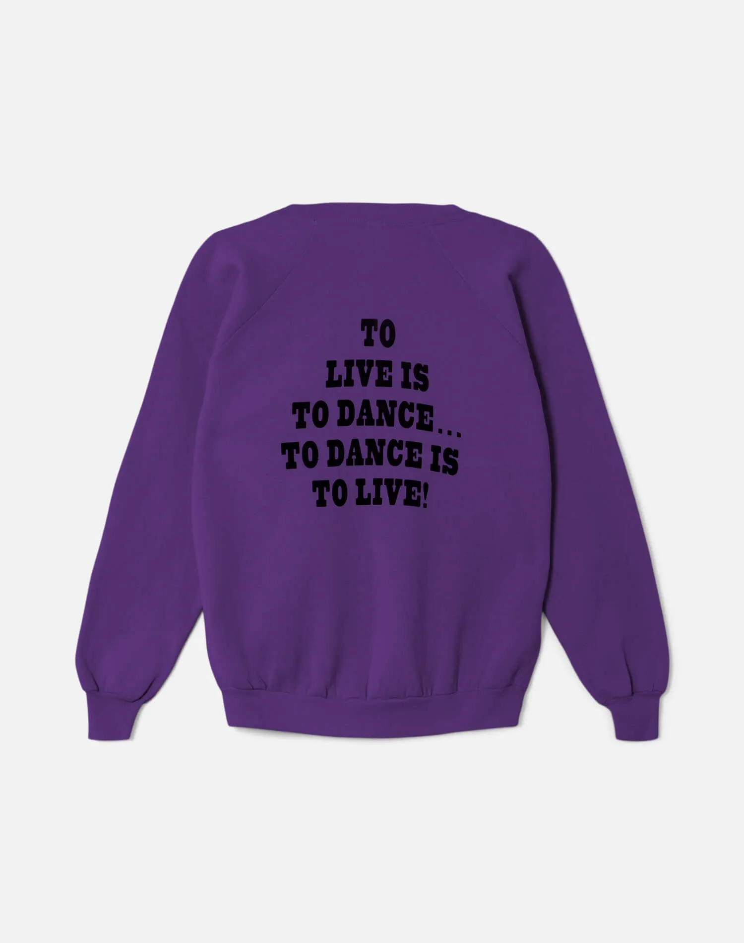 Upcycled "Snoopy Dancing" Sweatshirt in Purple - 11229744 sold by Re/Done product image thumbnail 2
