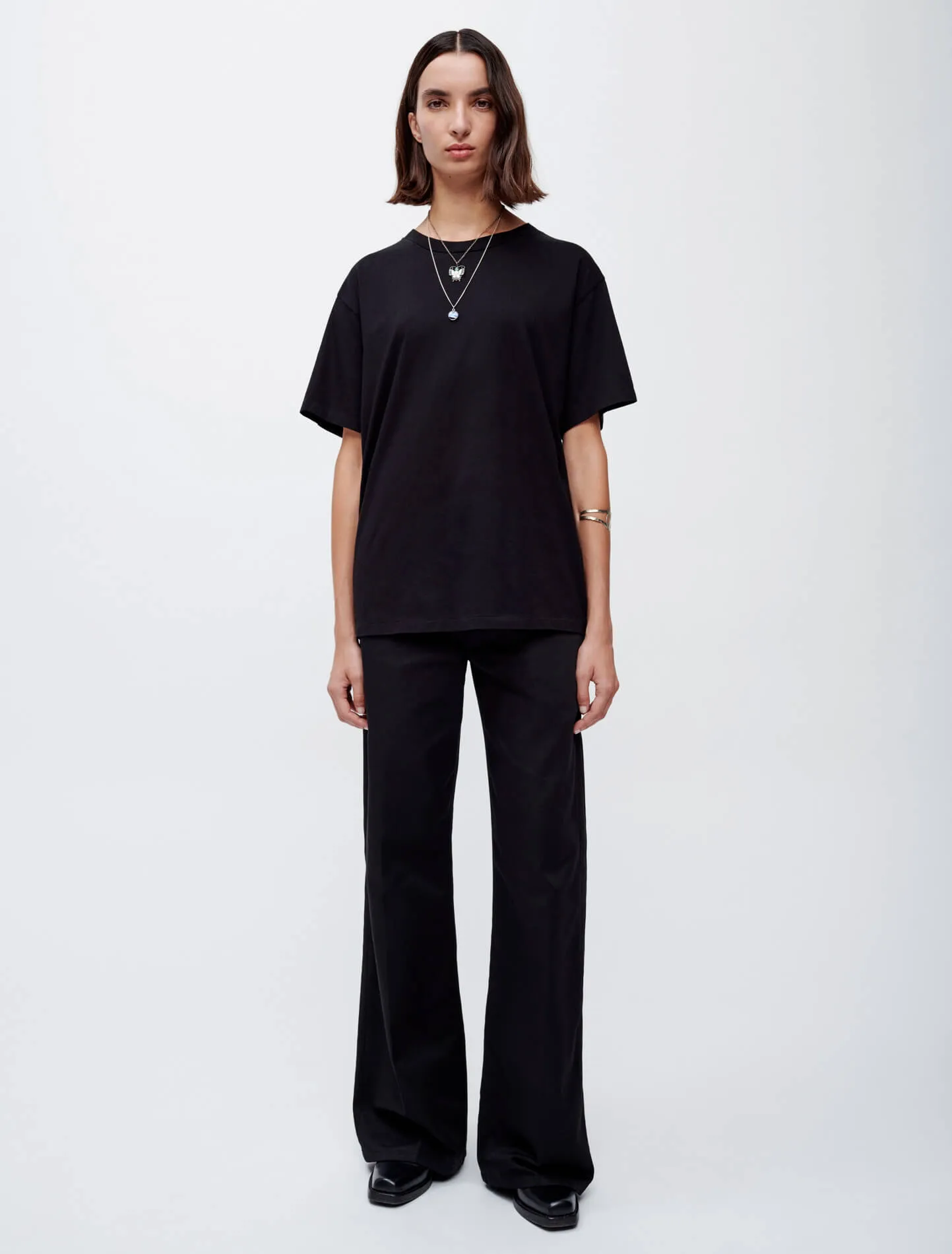 Super Wide Leg Trouser - Black sold by Re/Done product image thumbnail 2