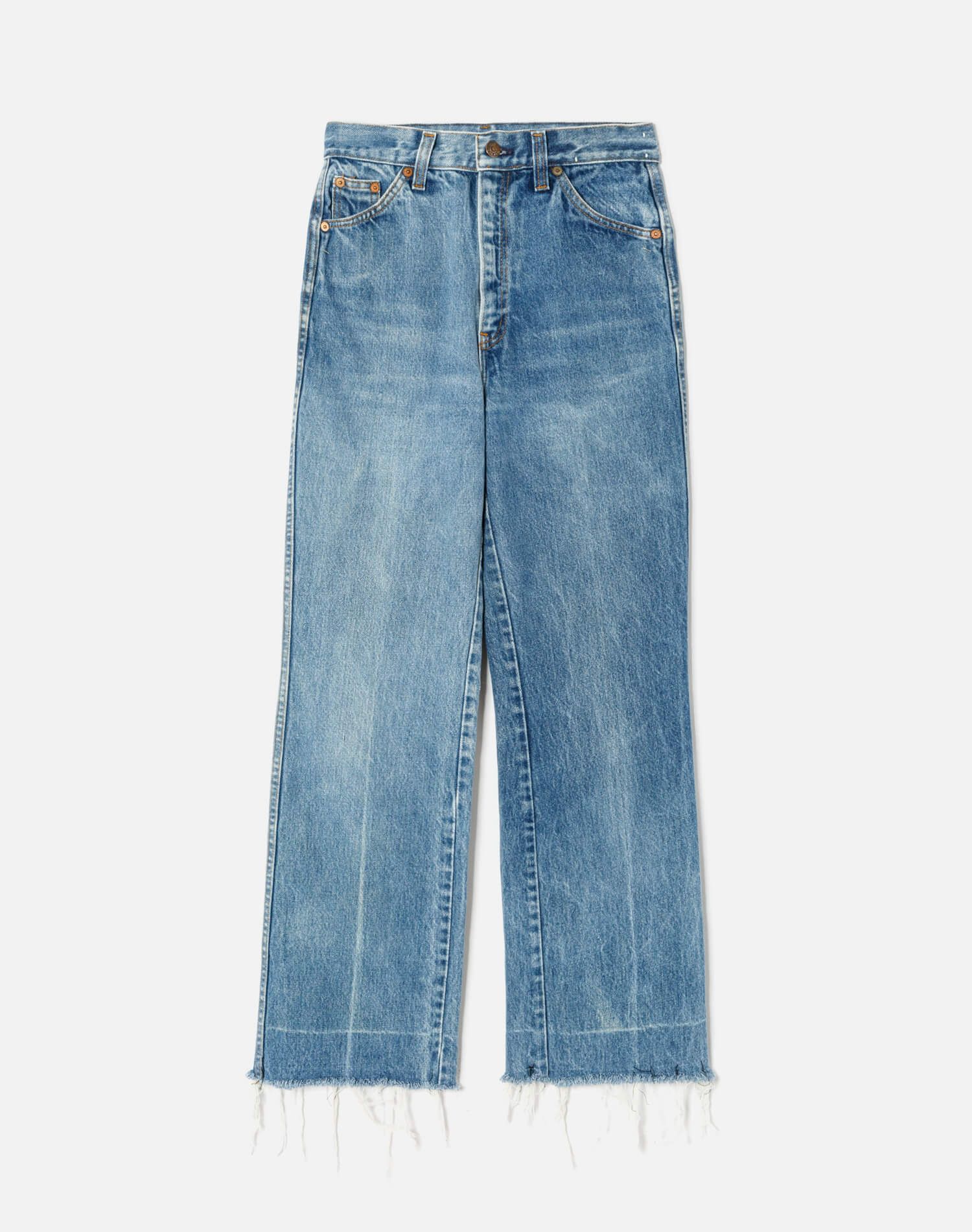 1980s Vintage Levi's Ultra High Rise Boot Cut Jean Size 23 - #148 sold by Re/Done