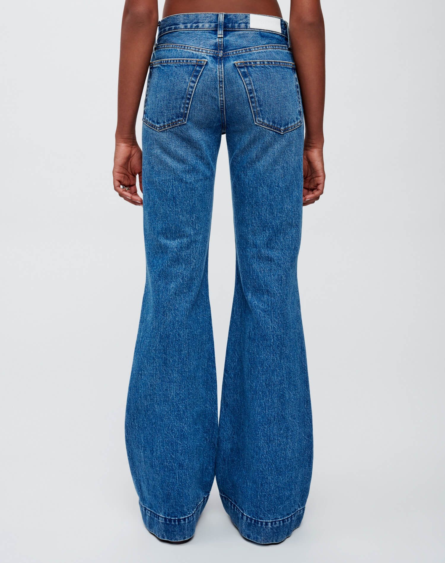 70s Low Rise Bell Bottom - Clean Moon Stoned sold by Re/Done product image thumbnail 6