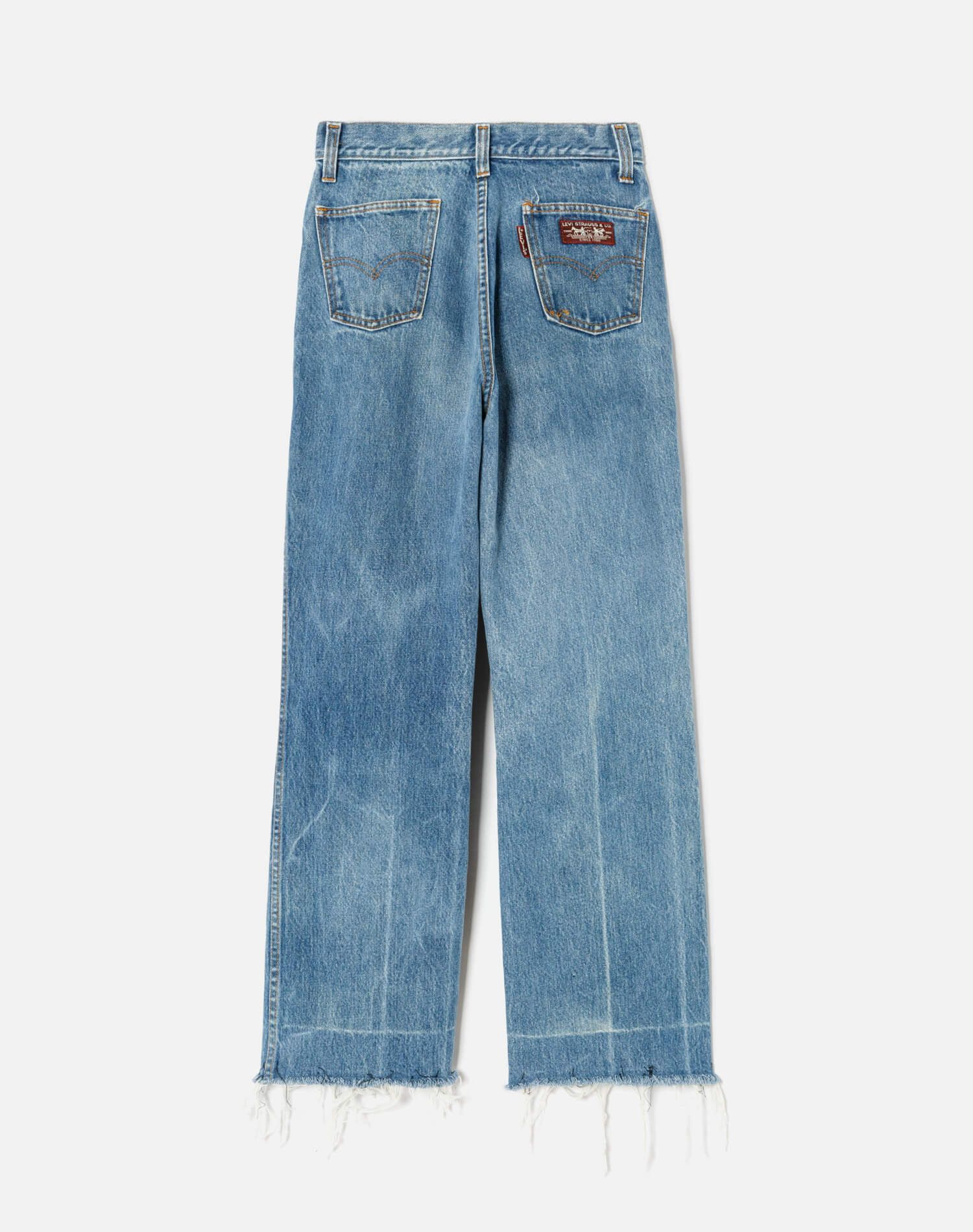 1980s Vintage Levi's Ultra High Rise Boot Cut Jean Size 23 - #148 sold by Re/Done product image thumbnail 2