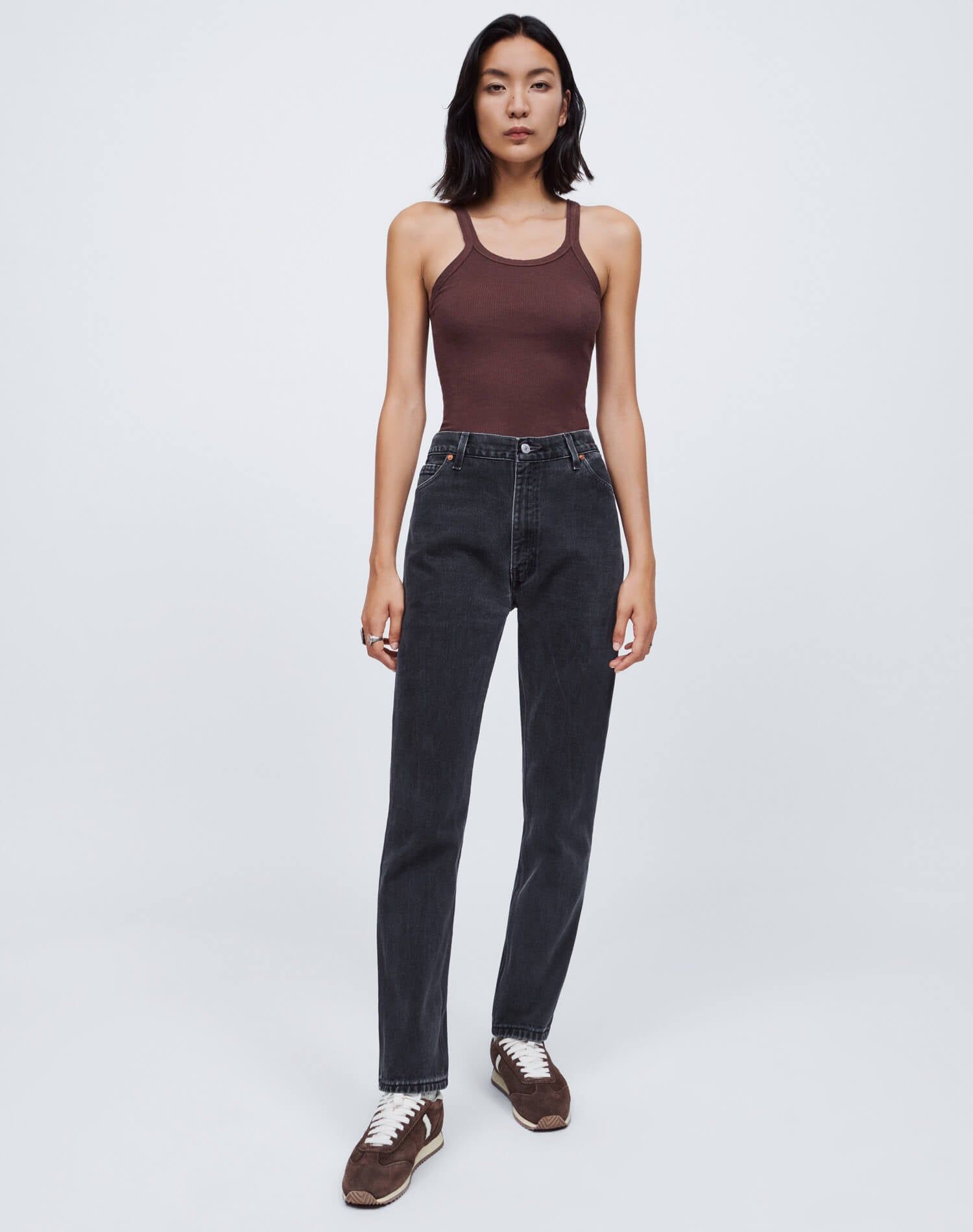 Levi's 70s Straight - Black sold by Re/Done product image thumbnail 4