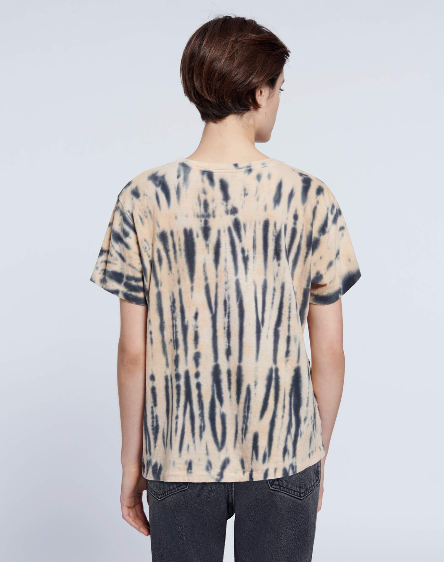 70s Loose Tee - Tiger Dye sold by Re/Done product image thumbnail 4