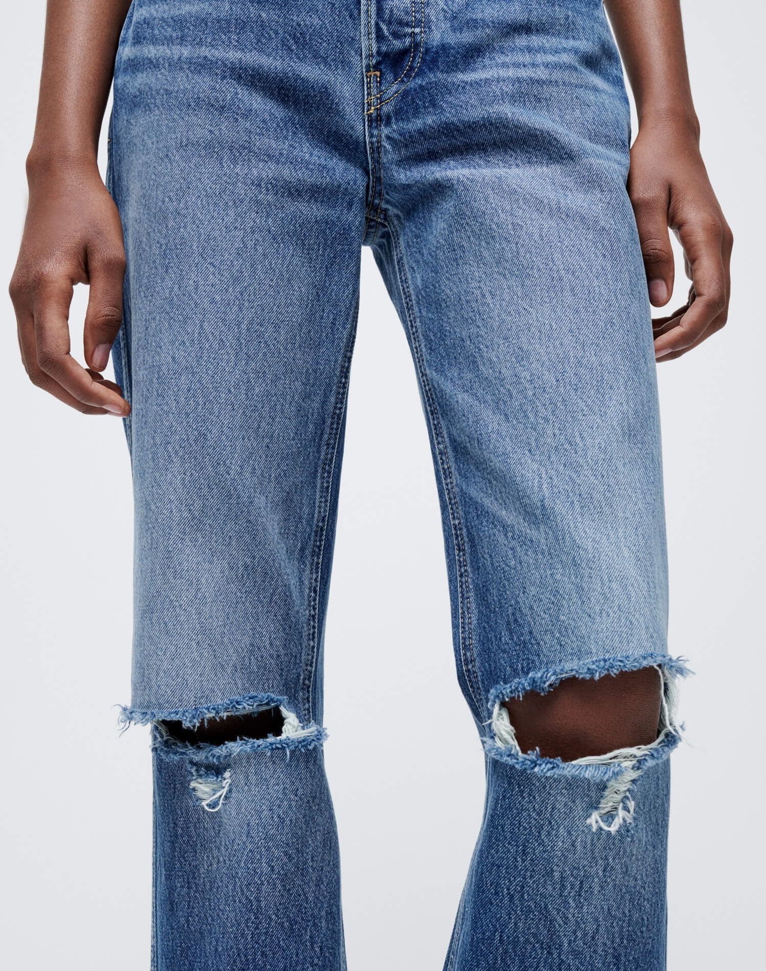 90s High Rise Loose - Destroyed Mar sold by Re/Done product image thumbnail 5