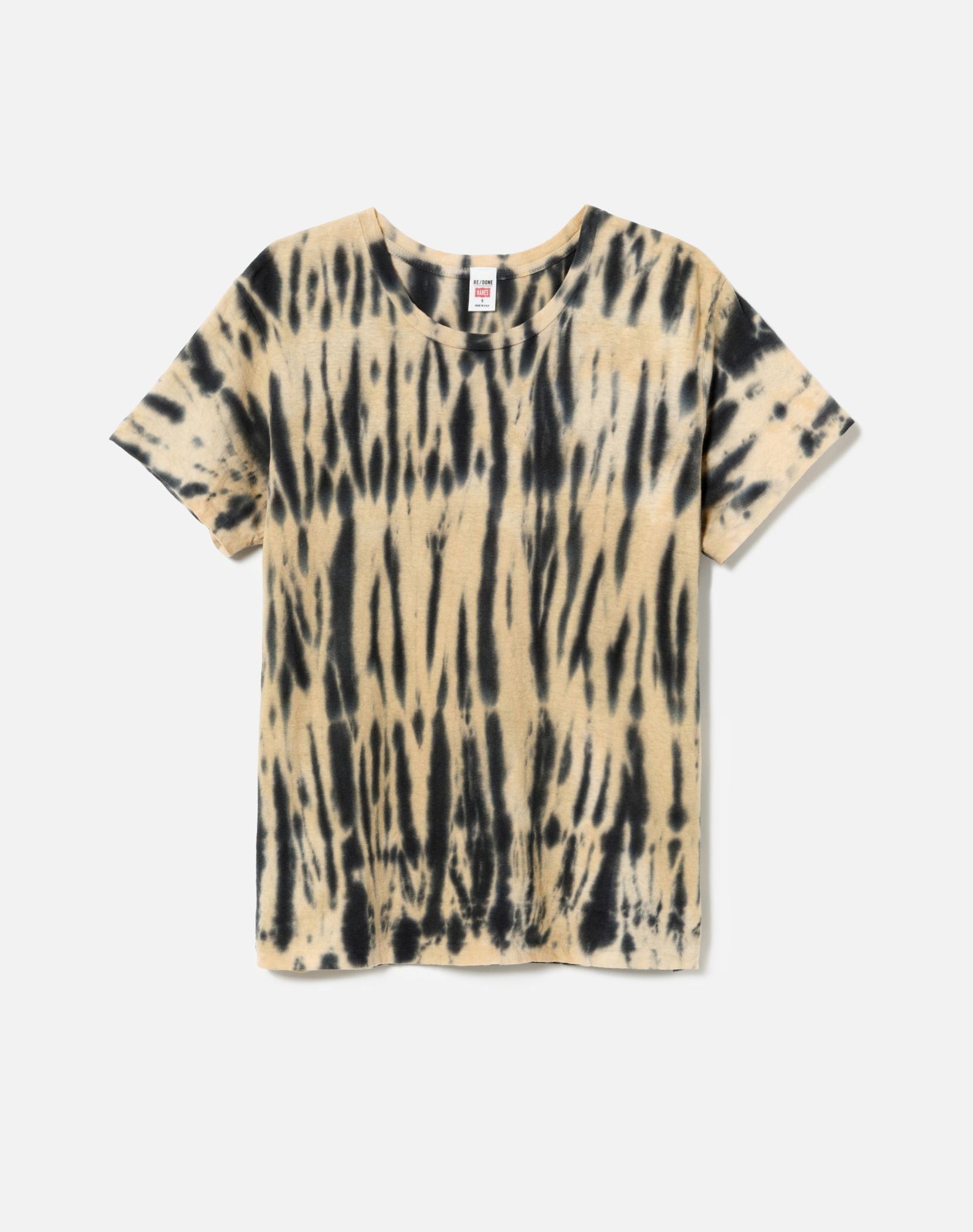 70s Loose Tee - Tiger Dye sold by Re/Done