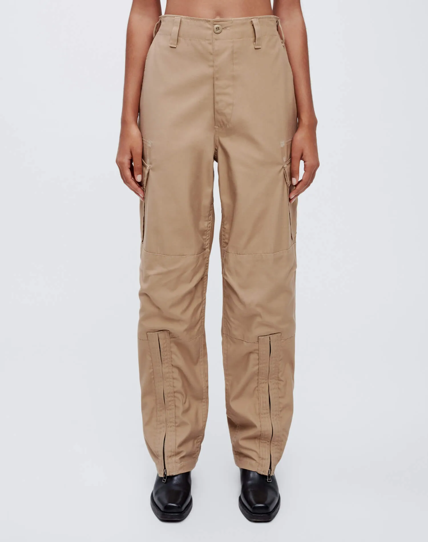 Upcycled Cargo - Khaki sold by Re/Done product image thumbnail 3